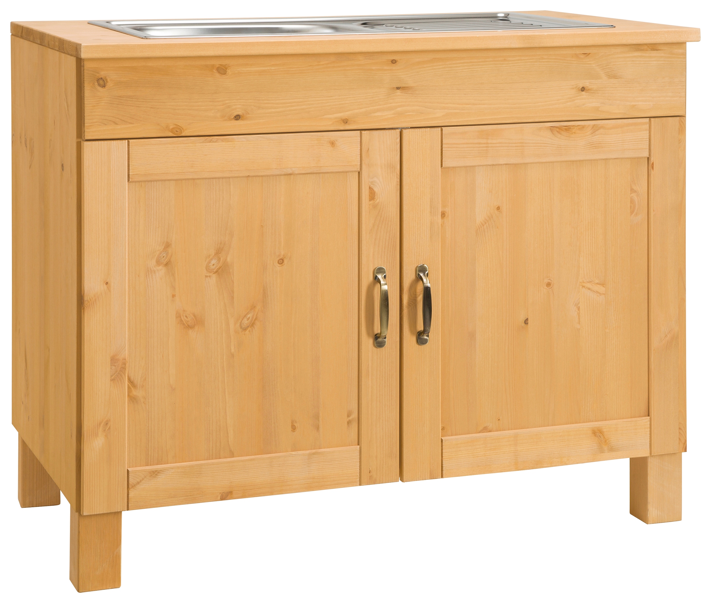 Home affaire Spülenschrank »Alby«, Breite 100 cm, 1 Fach