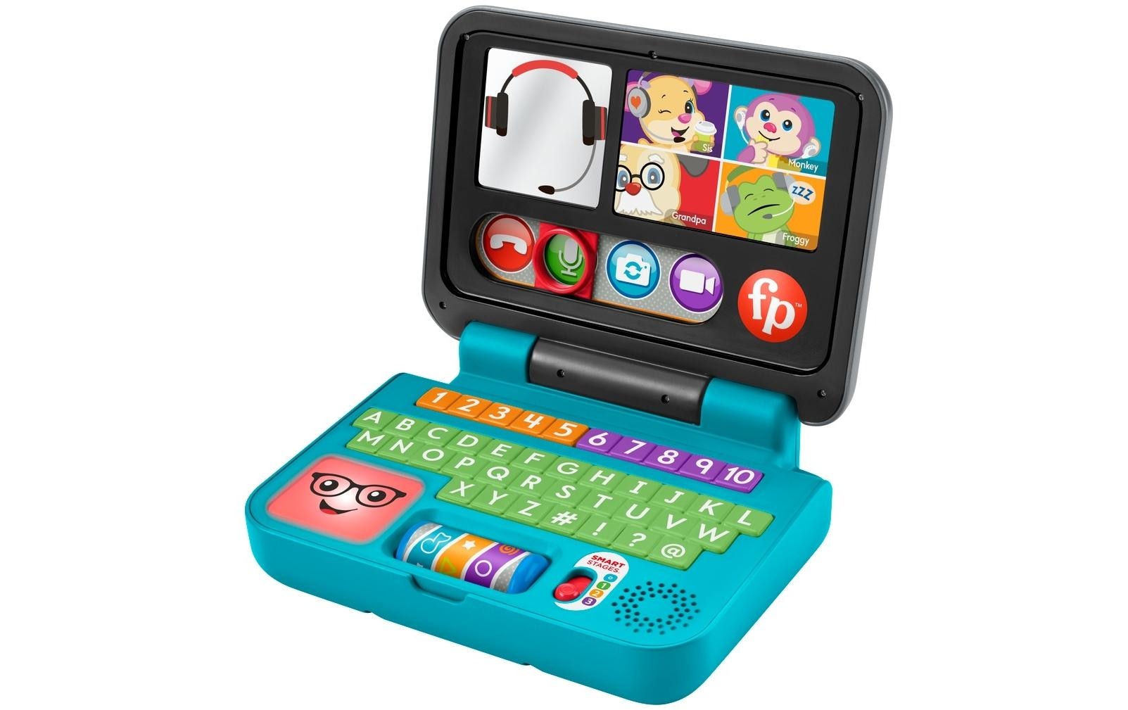 Fisher-Price® Kindercomputer »Lernspass Homeoffice Laptop«