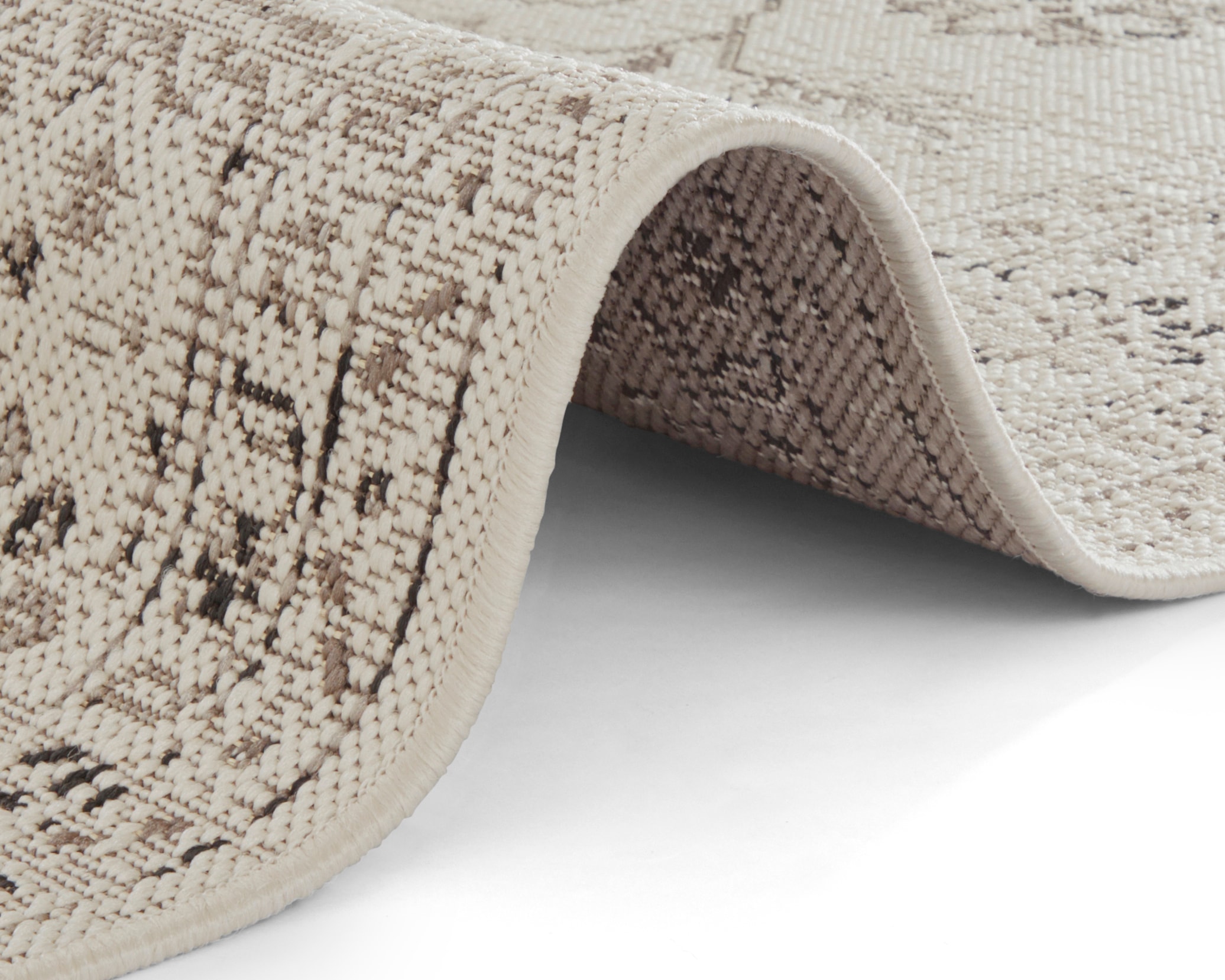 NORTHRUGS Teppich »Navarino«, rechteckig, 8 mm Höhe, In-& Outdoor, Teppich, Vintage, Orientalisch, Balkon, Wohnzimmer