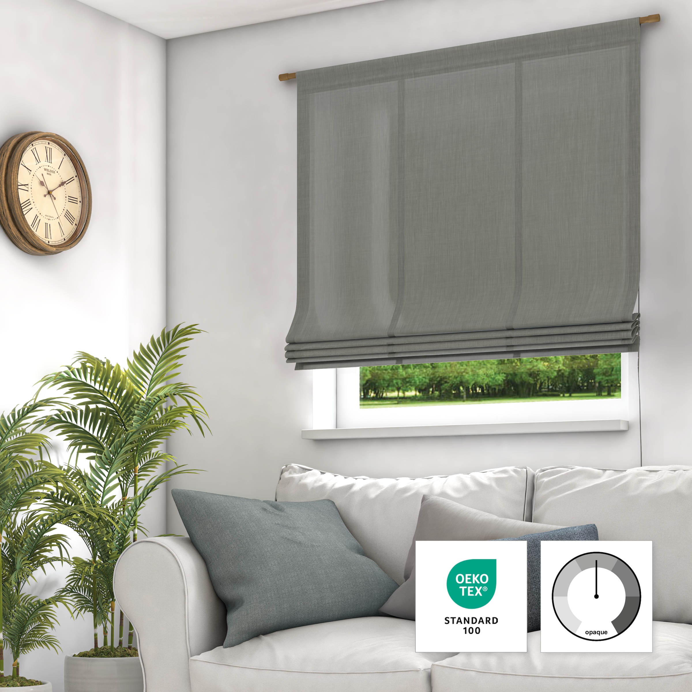 Neutex for you! Paroi japonaise »Mara-ECO« mit Passage tige freihängend