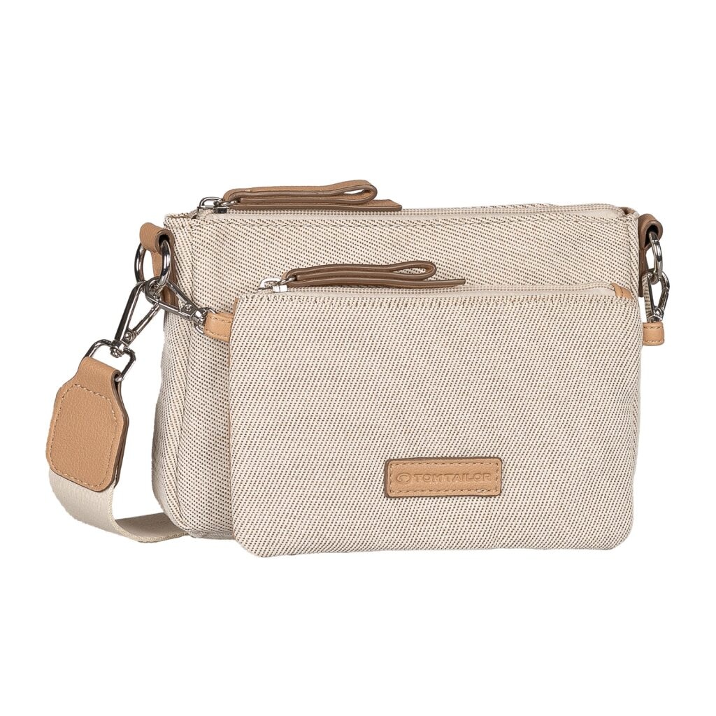 TOM TAILOR Umhängetasche »Jamila« Damen Umhängetasche, 2-in-1 Tasche mit Vortasche