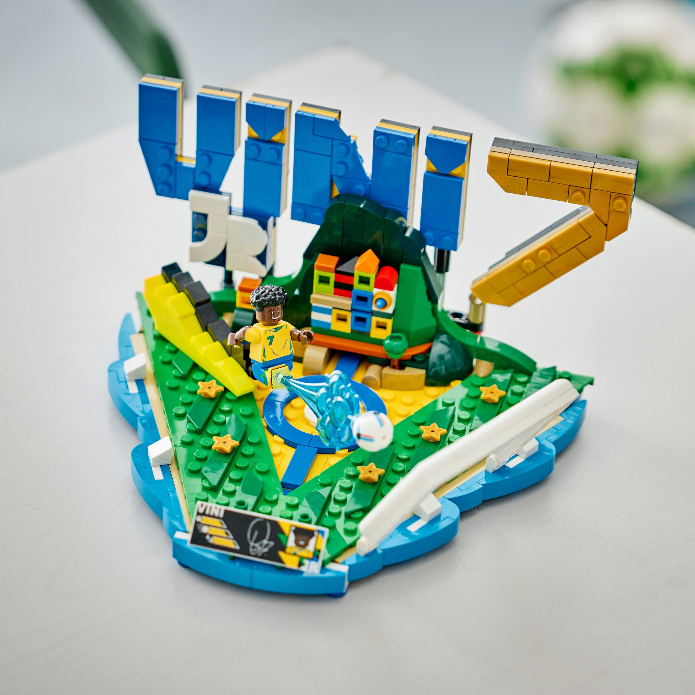 LEGO® Konstruktionsspielsteine »Vini Jr. – Fussball-Highlights (43027), LEGO Editions Football«