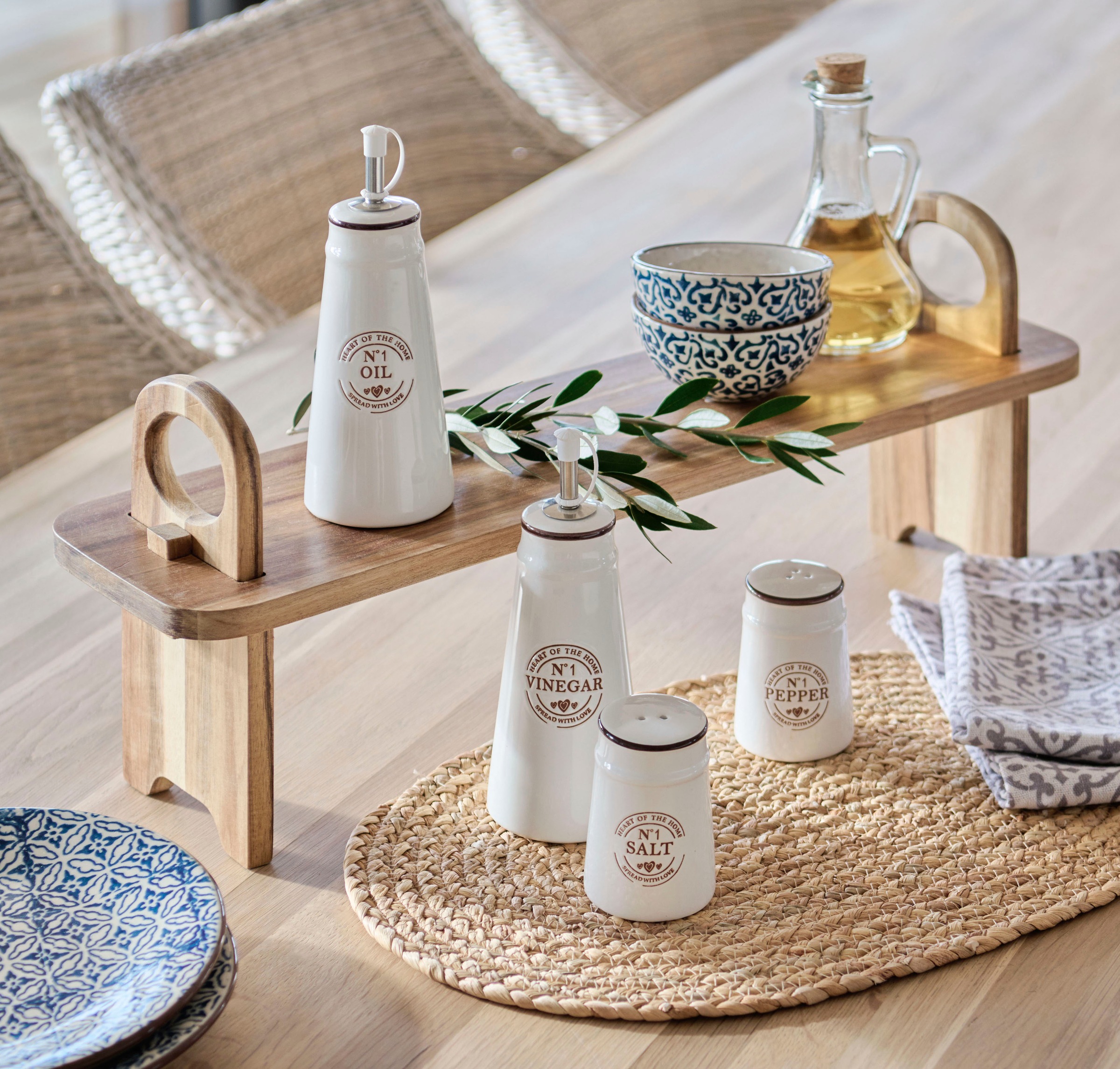 Zeller Present Menage-Set 260 ml, Keramik