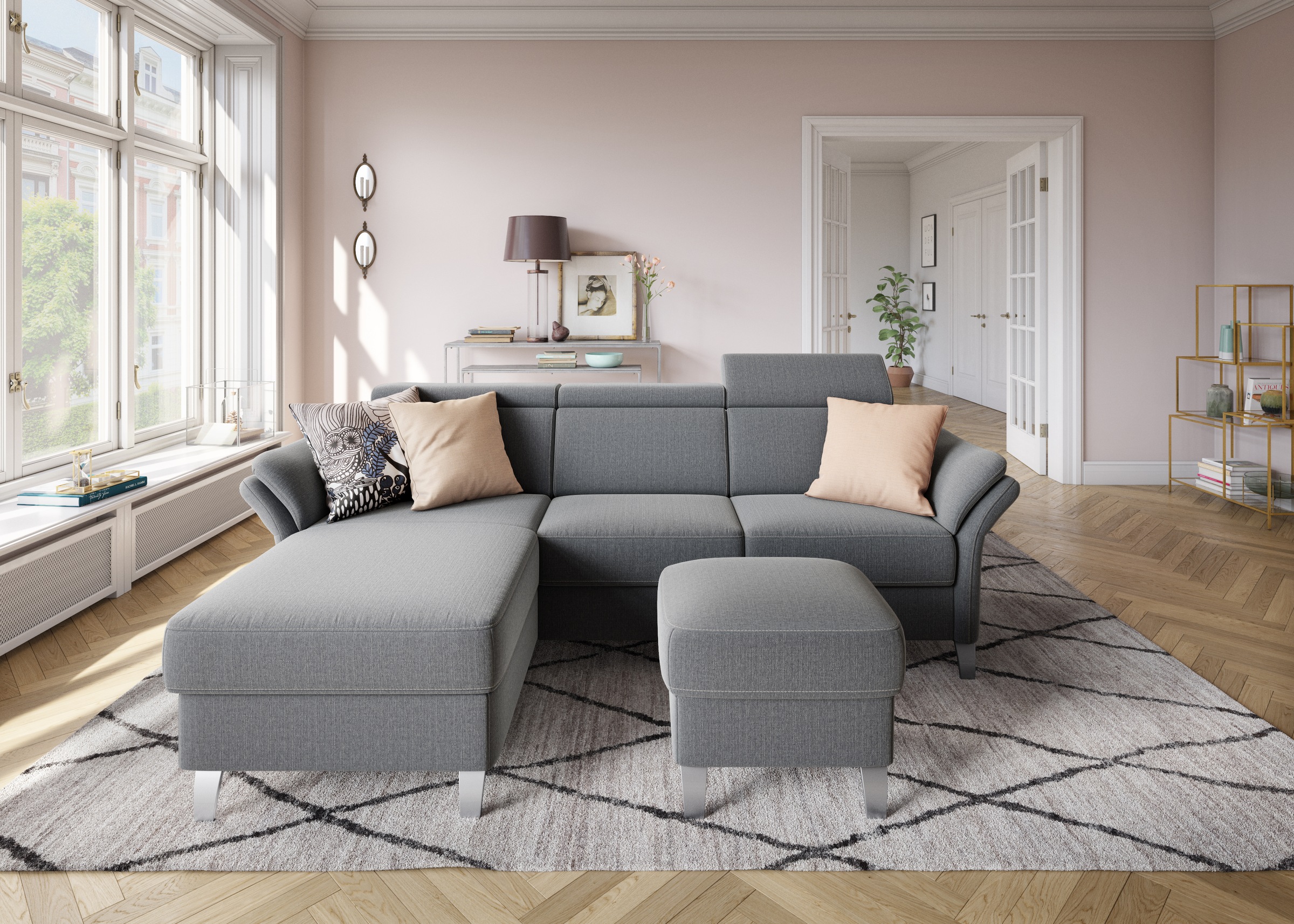 sit&more Hocker »Vincenzo«