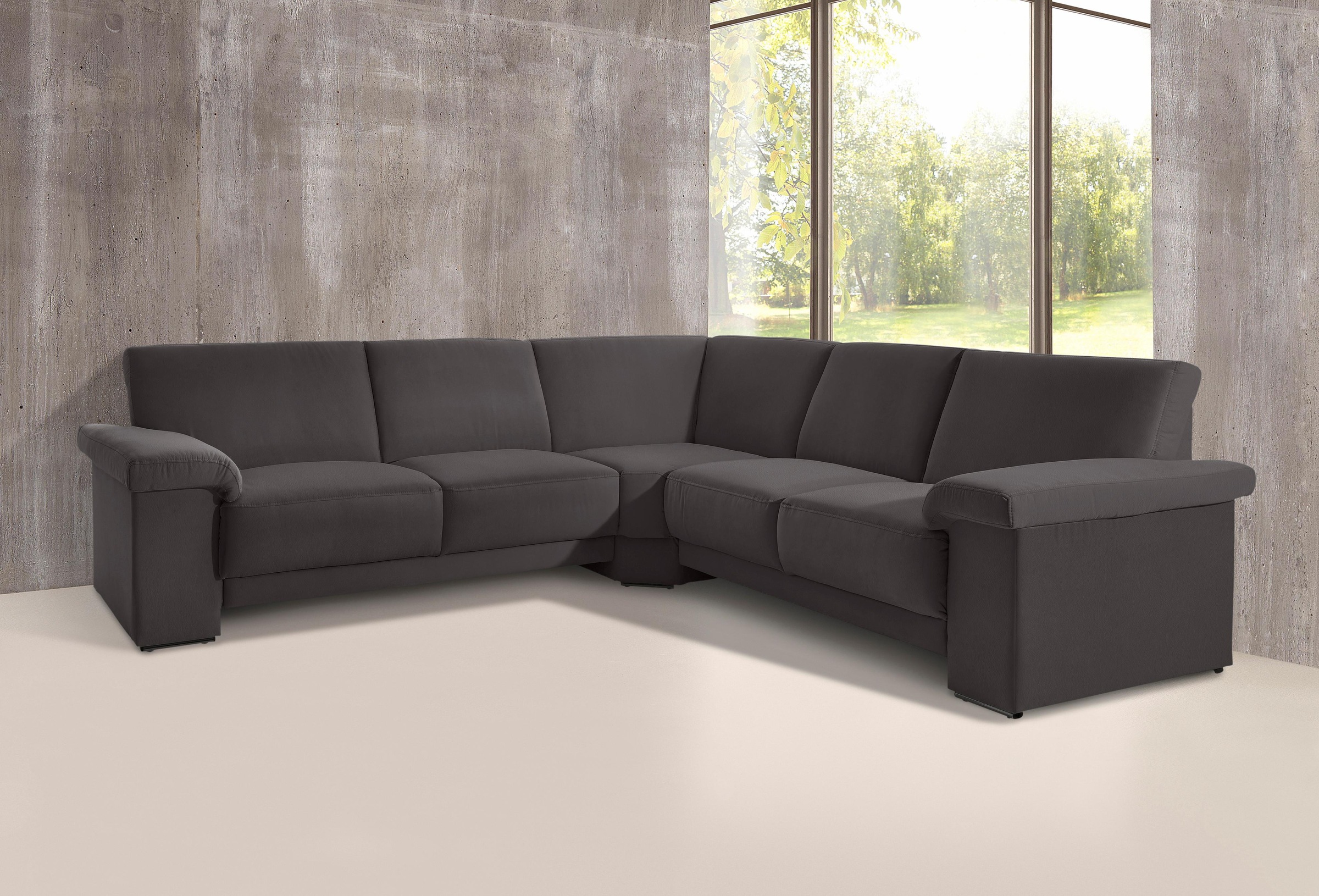 Image of DOMO collection Ecksofa »Arizona«, gleichschenklig, mit Federkern bei Ackermann Versand Schweiz