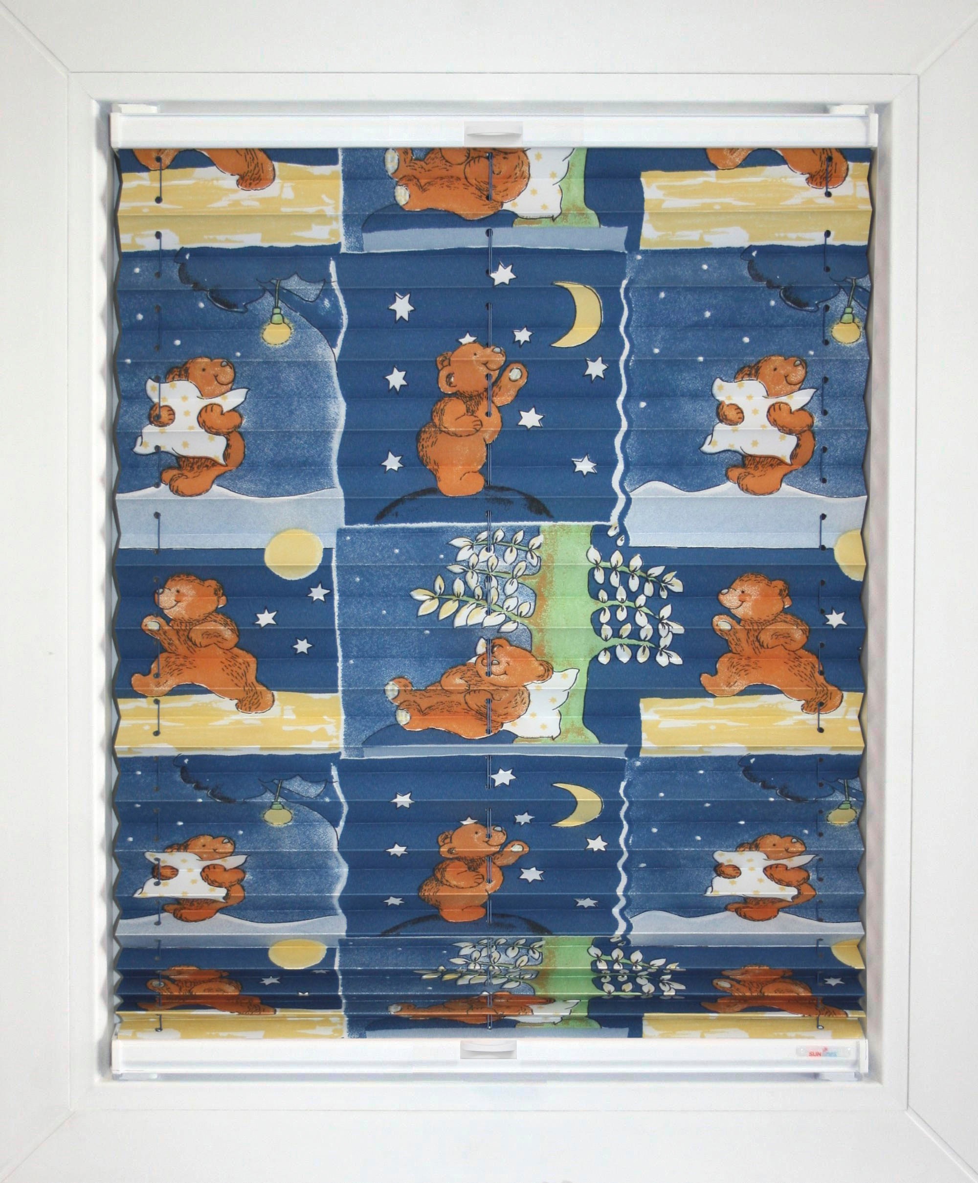 Image of sunlines Plissee nach Mass »Classic Style Bärchen«, verdunkelnd, energiesparend, mit Bohren, verspannt bei Ackermann Versand Schweiz