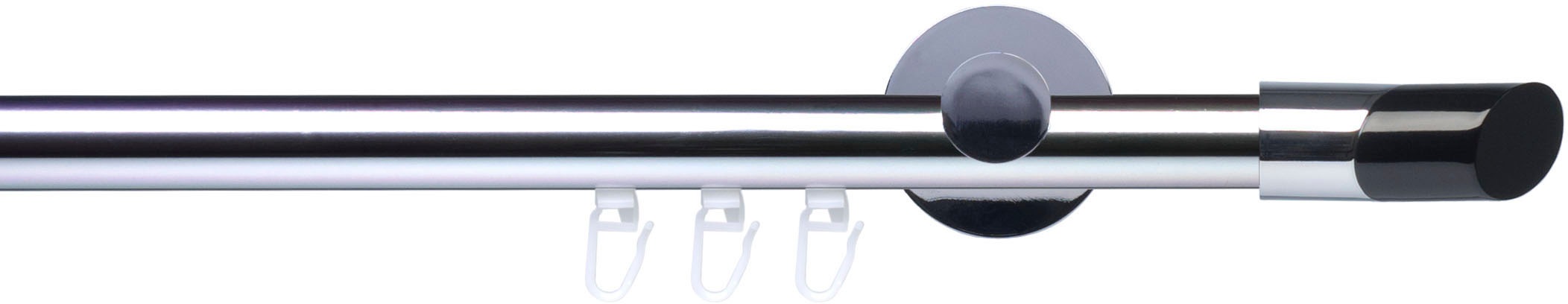 Image of Liedeco Gardinenstange »Innenlaufgarnitur 20 mm Piano Gibraltar«, 1 läufig-läufig, Fixmass, Gardinenstange Komplett bei Ackermann Versand Schweiz