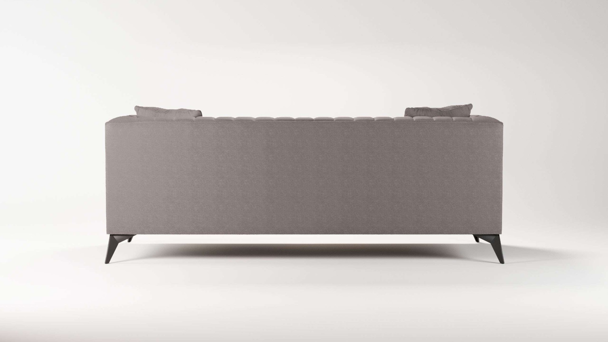 Home affaire 3-Sitzer »MATTHEW elegantes Designsofa, Masse B/T/H: 201/86/74 cm« feine Steppung im Rückenbereich, lose Sitzkissen, incl. Zierkissen