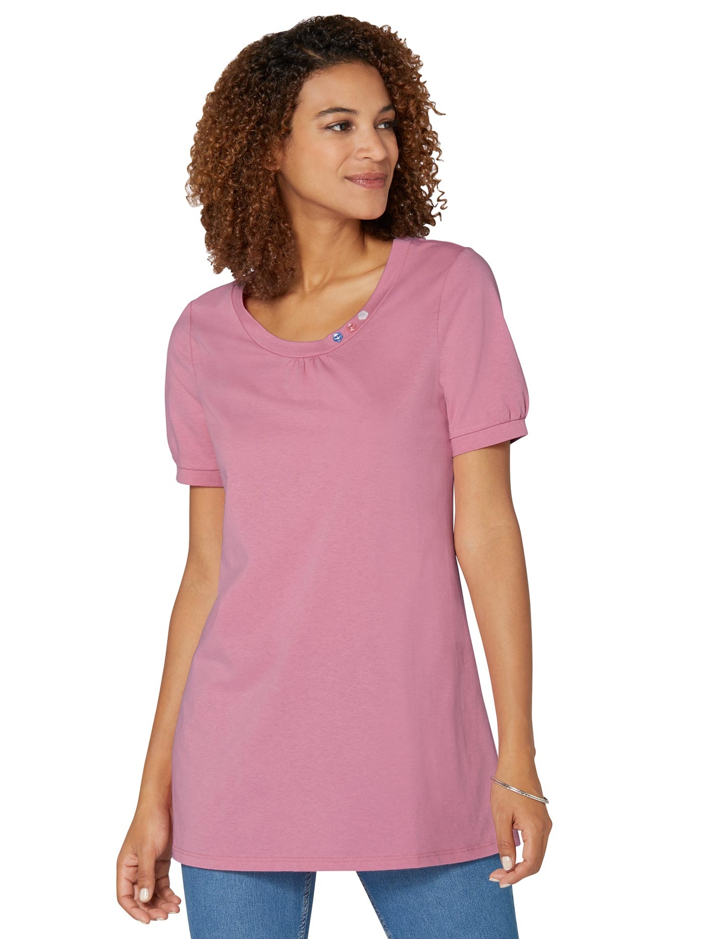 Image of Inspirationen Rundhalsshirt »Longshirt«, (1 tlg.) bei Ackermann Versand Schweiz