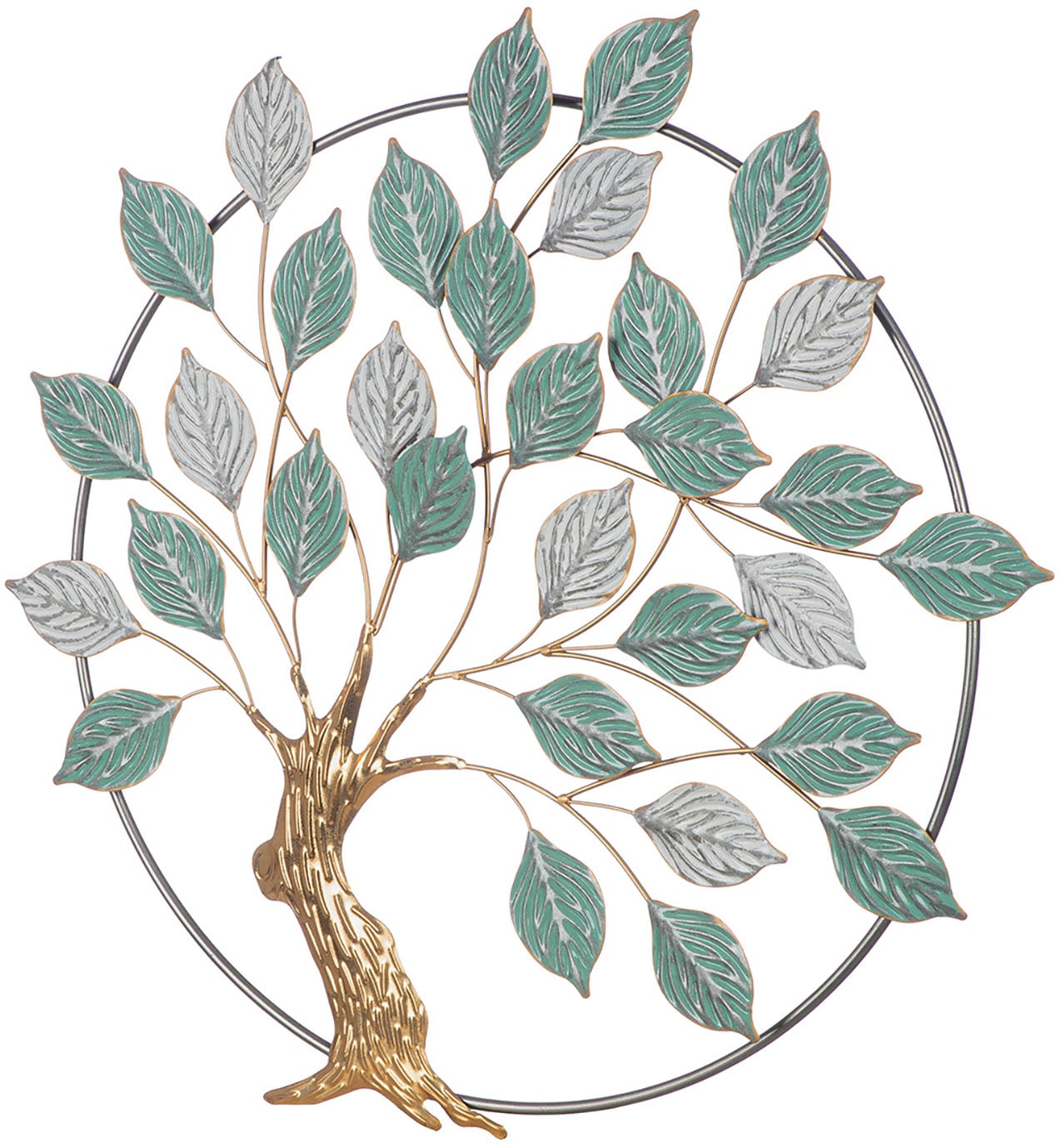 Casablanca by Gilde Wanddekoobjekt »Baum im Kreis«, (1 St.)