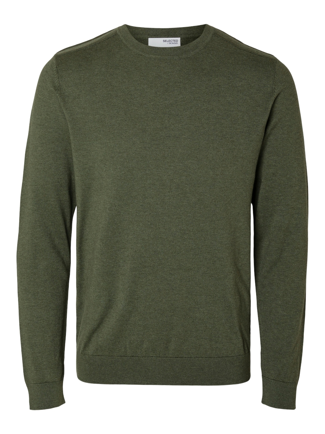 SELECTED HOMME Strickpullover »SLHBERG CREW NECK NOOS«