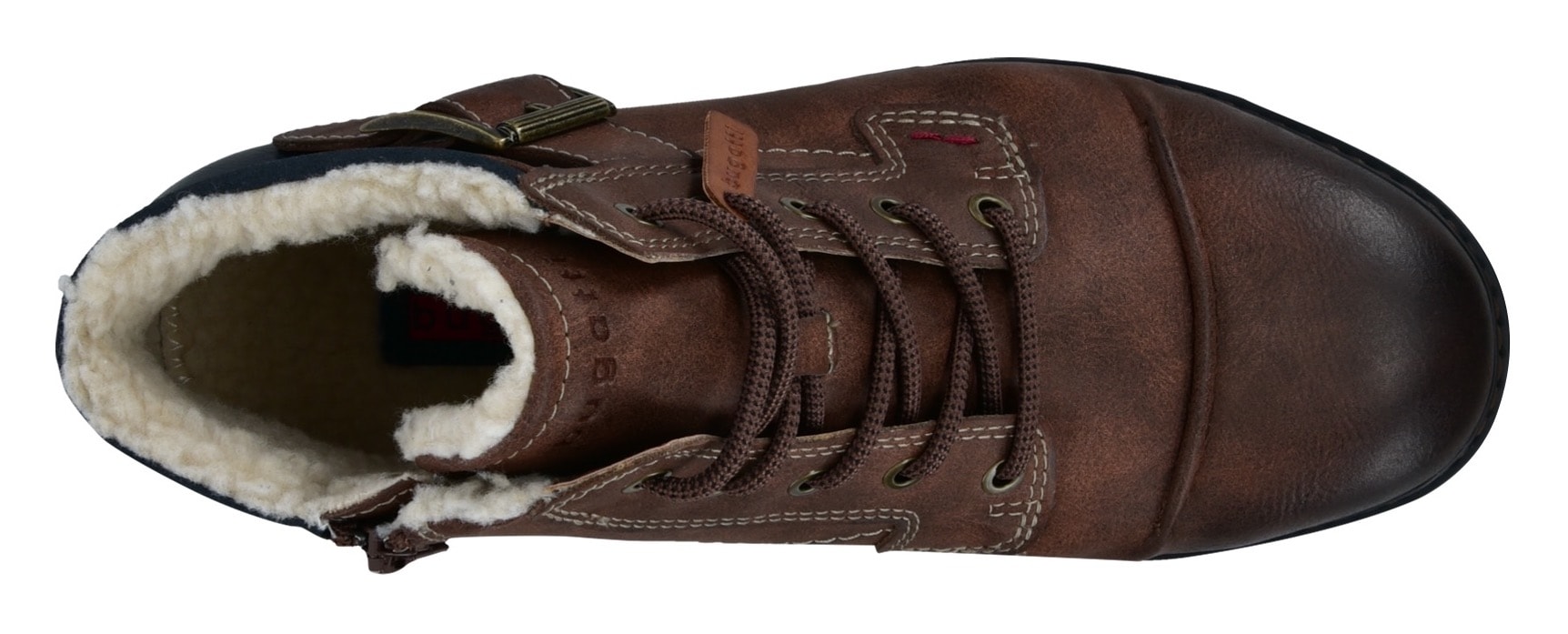 bugatti Winterboots, Boots, Schnürboots, Workerboots mit Innenreissverschluss