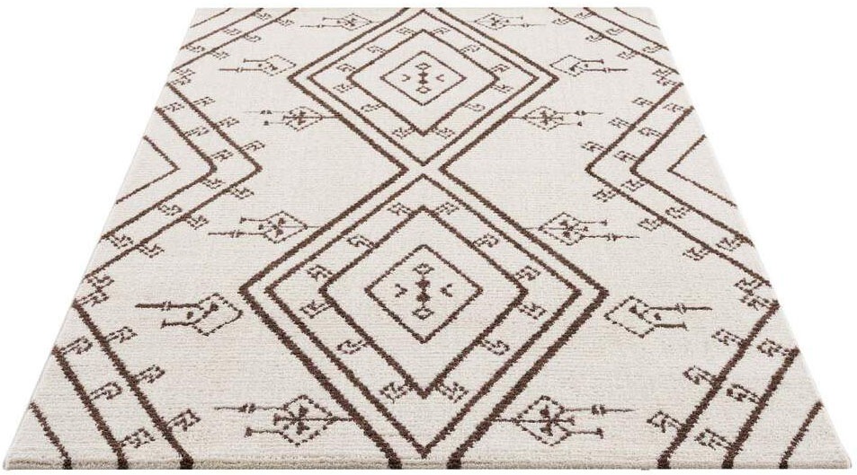 Carpet City Teppich »April 2291«, rechteckig, 10 mm Höhe, Läufer, weich durch Microfaser, Boho Ethno Look, Wohnzimmer