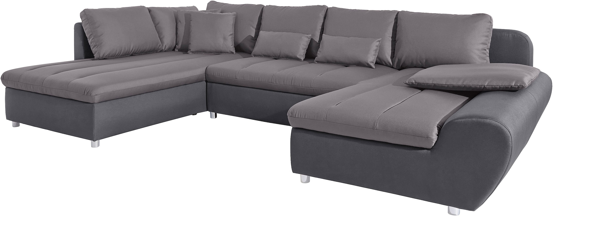 sit&more Wohnlandschaft »Bandos U-Form«, in 2 unterschiedlichen Grössen, wahlweise mit Bettfunktion + Bettkasten