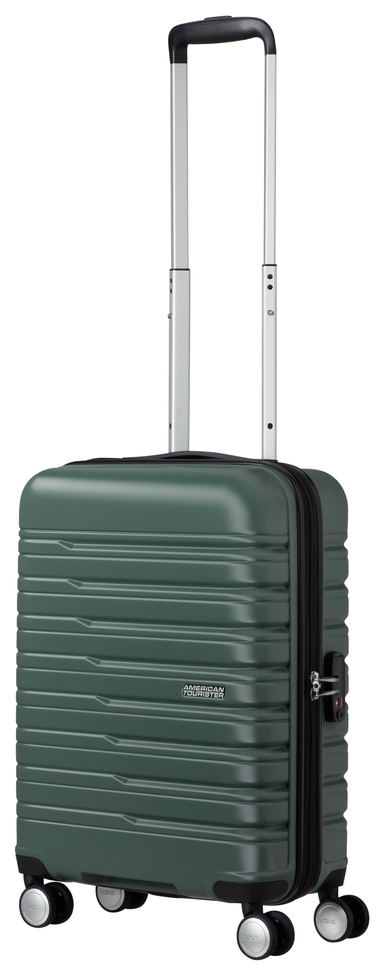 American Tourister® Hartschalen-Trolley »FLASHLINE 55«, 4 Rollen, Handgepäck-Koffer Reisegepäck Koffer TSA-Zahlenschloss