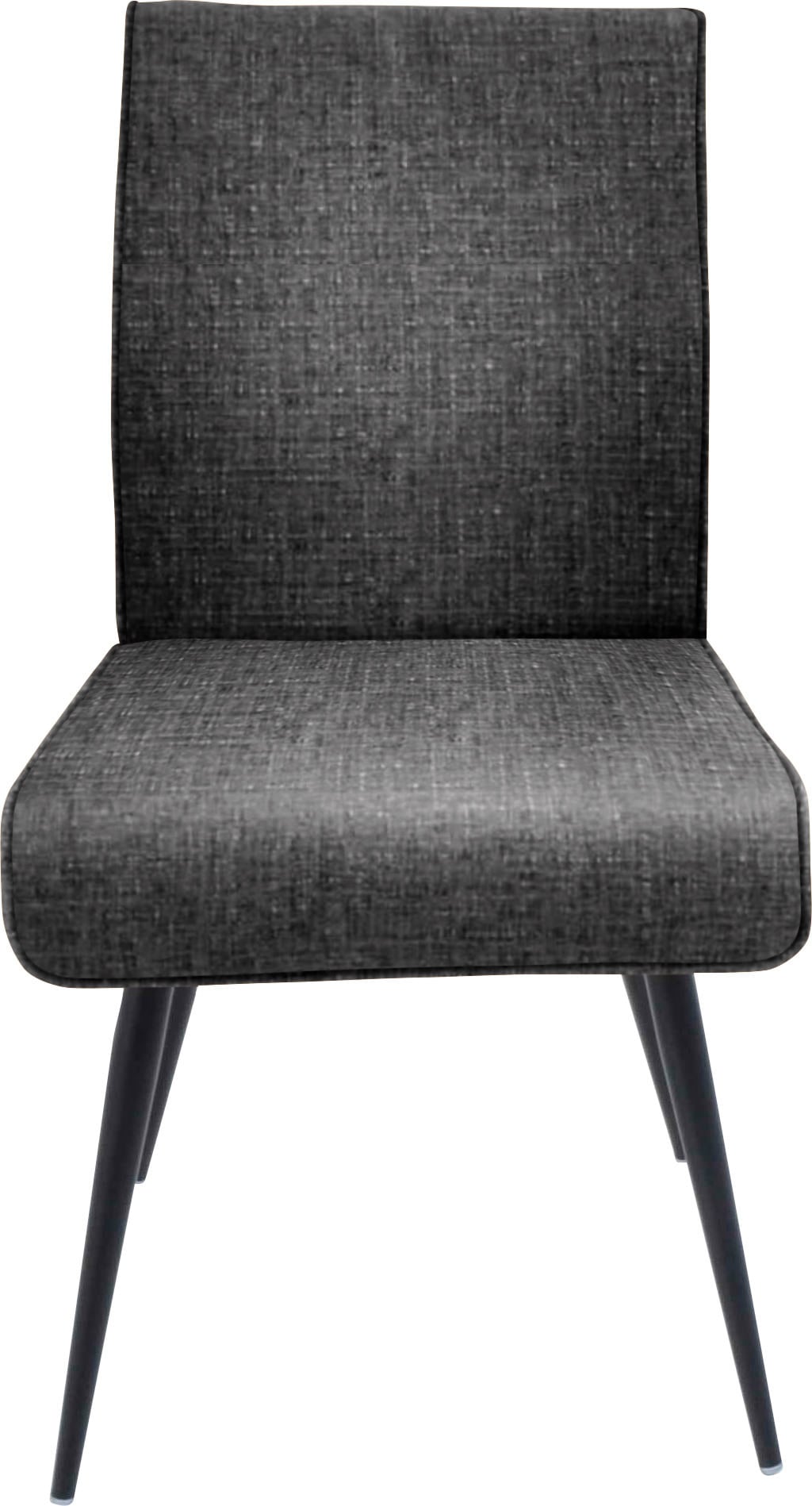 K+W Komfort & Wohnen 4-Fussstuhl »Giacomo I« () 1 Stk.4- Fussstuhl mit umlaufenden 4mm Keder am Rücken und Sitz, Metallfüsse