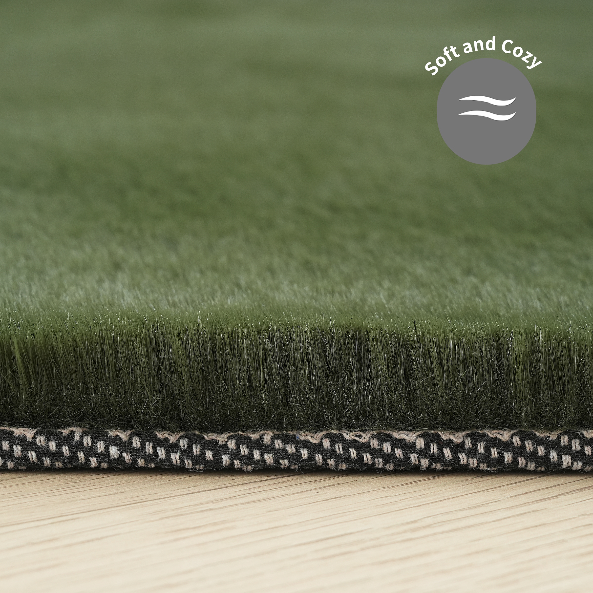 Bruno Banani Tapis en fourrure »Rabbit 2, Kunstfell Teppich, Modern« Rectangulaire 25 mm Höhe Kaninchenfell-Haptik, sehr weich, Wohnzimmer, Schlafzimmer, Esszimmer