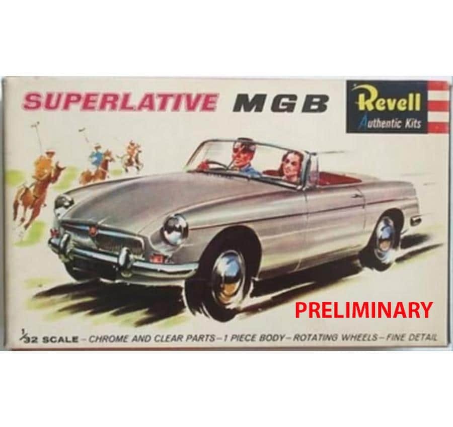 Image of Revell Modellbausatz "MGB Roadster - 75 Years Plastic Modelling 1:32" 1:32