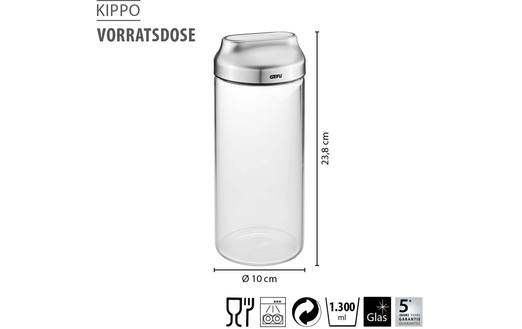 GEFU Vorratsdose »Kippo 1,3 l«, (1 tlg.)