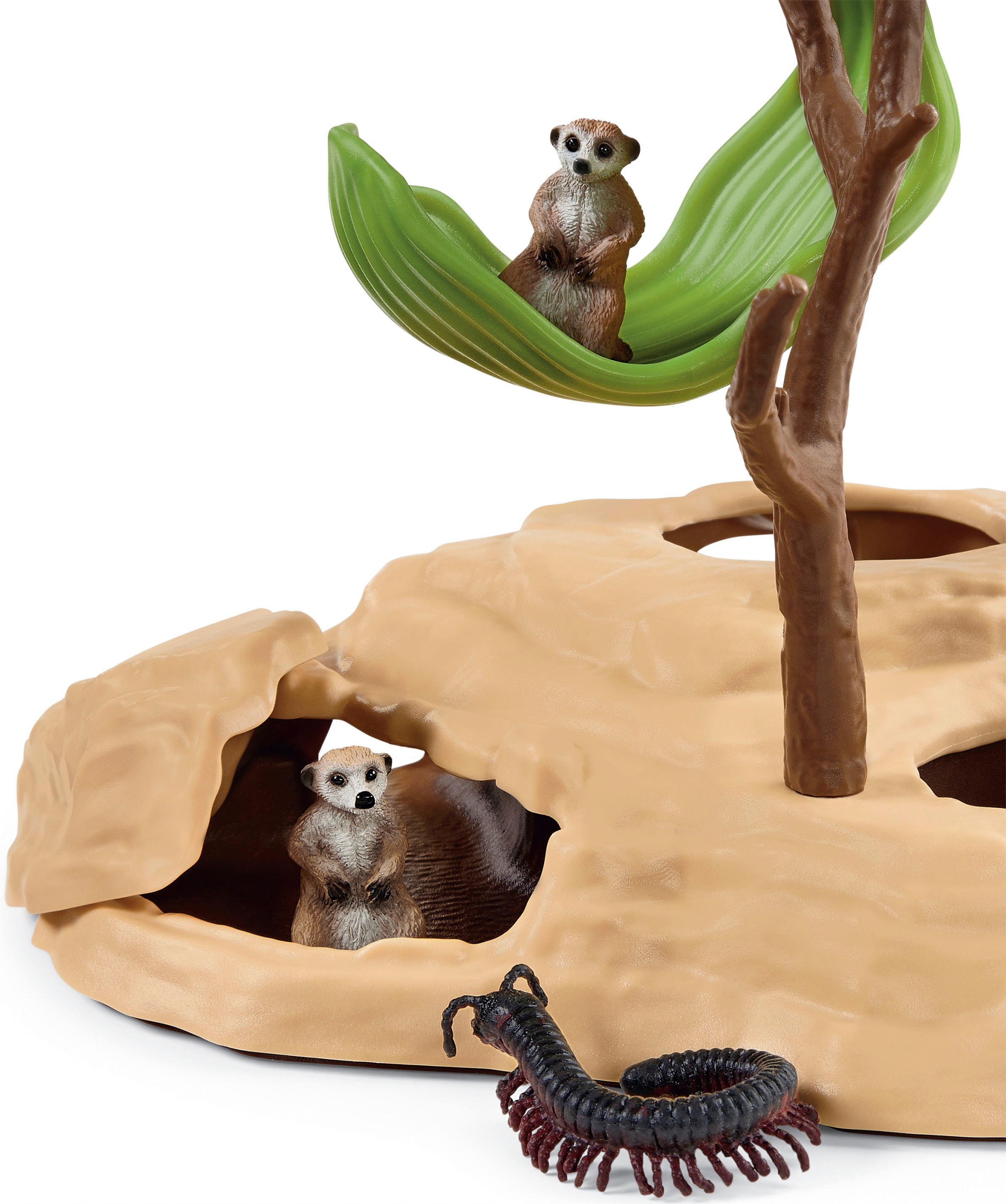 Schleich® Spielfigur »WILD LIFE, Erdmännchen-Hügel (42530)«, Made in Europe