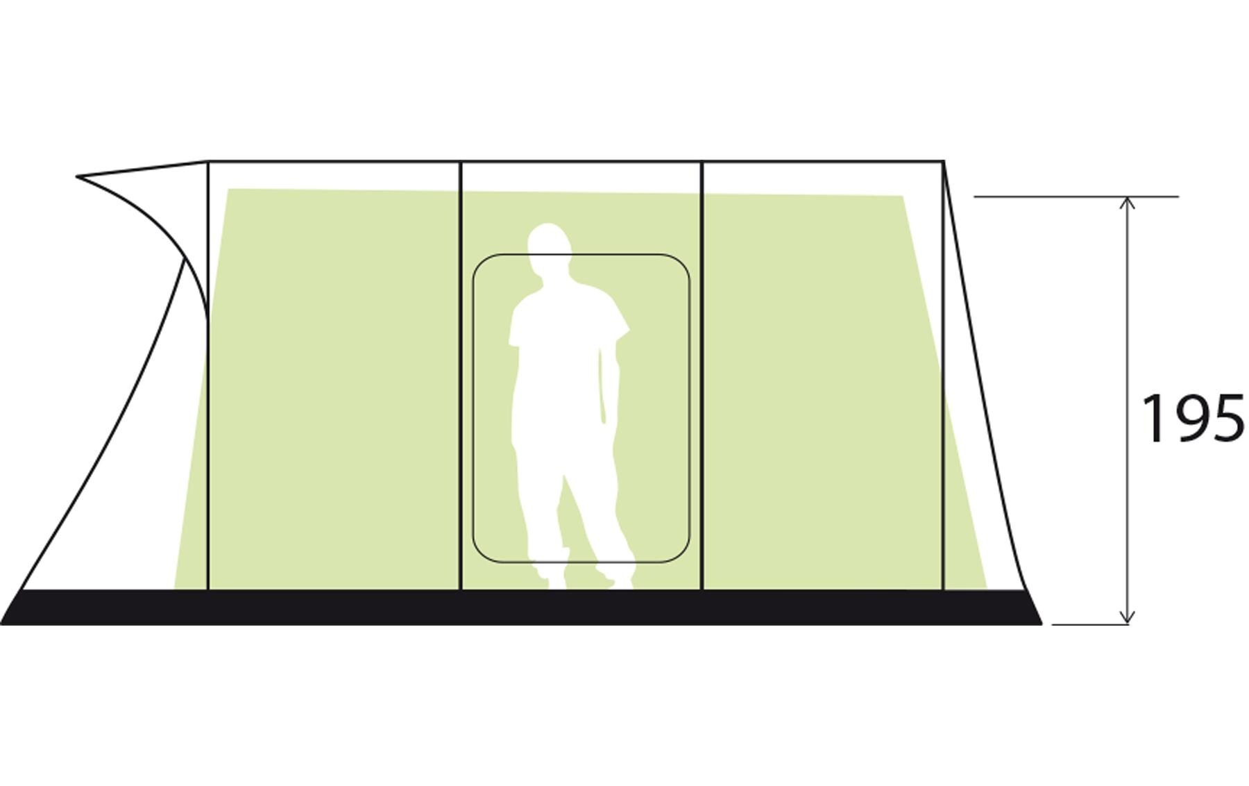 BRUNNER Tente dôme »Paraiso 45082« 5 Personen