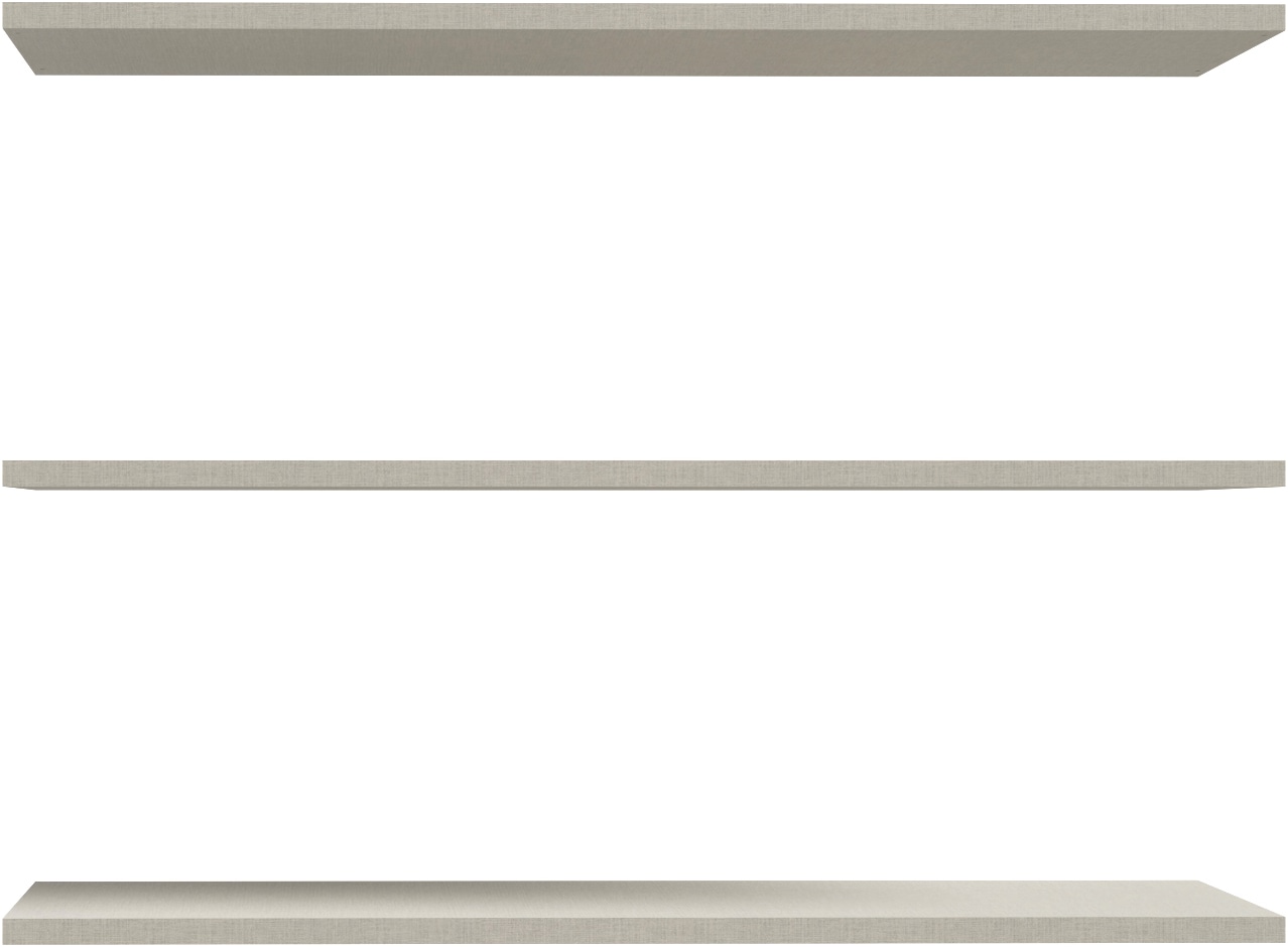 FORTE Einlegeboden 3er- Set, Breite 107,8 cm