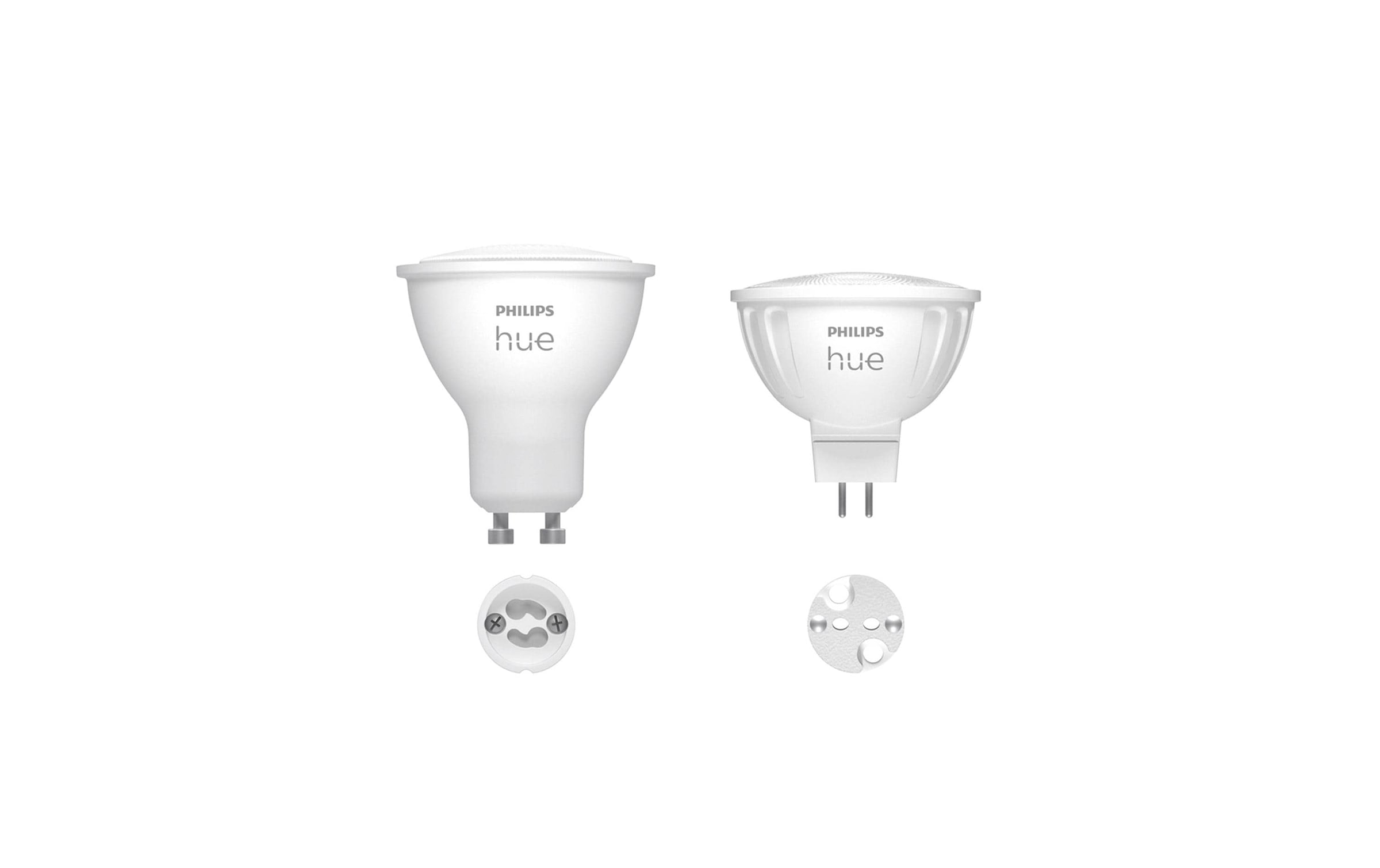 Philips Hue Smarte LED-Leuchte »Hue 3 GU10-Lampen + Dimmschalter + Hue Bridge Pro«