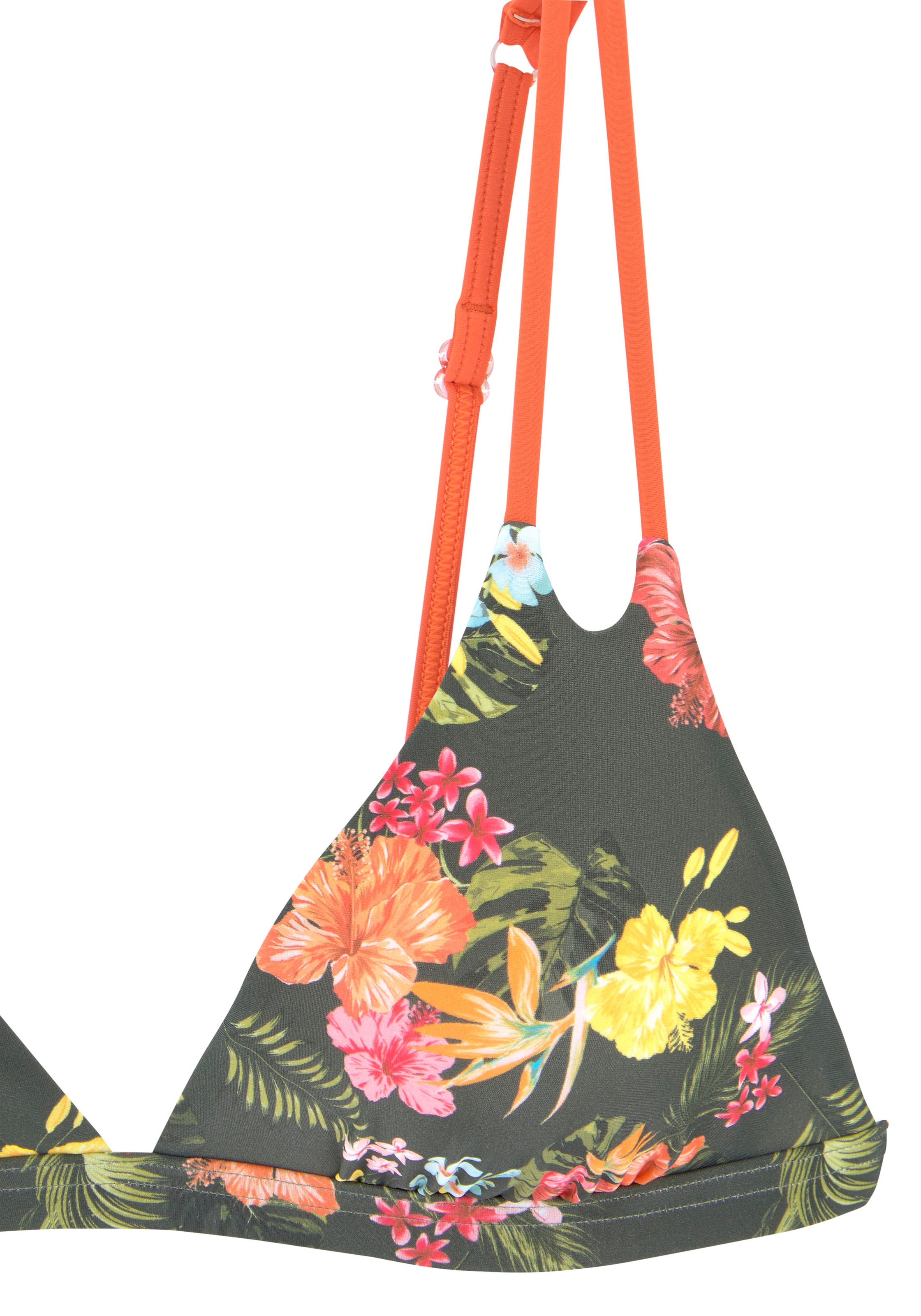 LASCANA Triangel-Bikini-Top »Tahiti« mit kontrastfarbenen Details