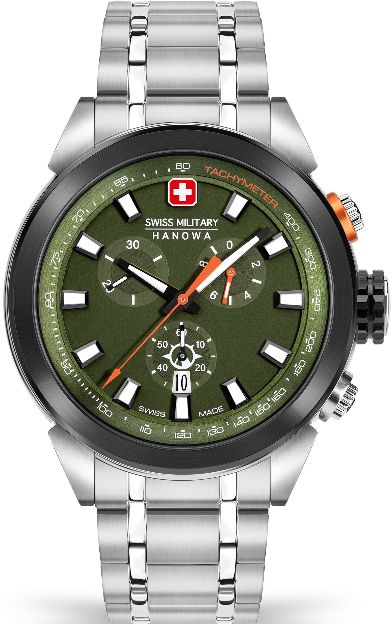 Image of Swiss Military Hanowa Chronograph »PLATOON CHRONO NIGHT VISION, SMWGI2100271« bei Ackermann Versand Schweiz