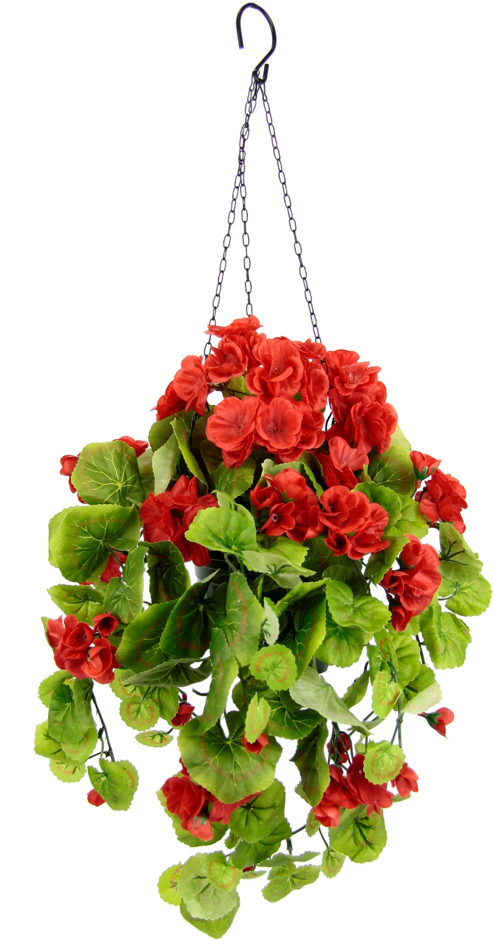 Image of my home Kunstblume »Geranie«, (1 St.), Im Topf, mit Hängeampel, künstliche Geranien bei Ackermann Versand Schweiz