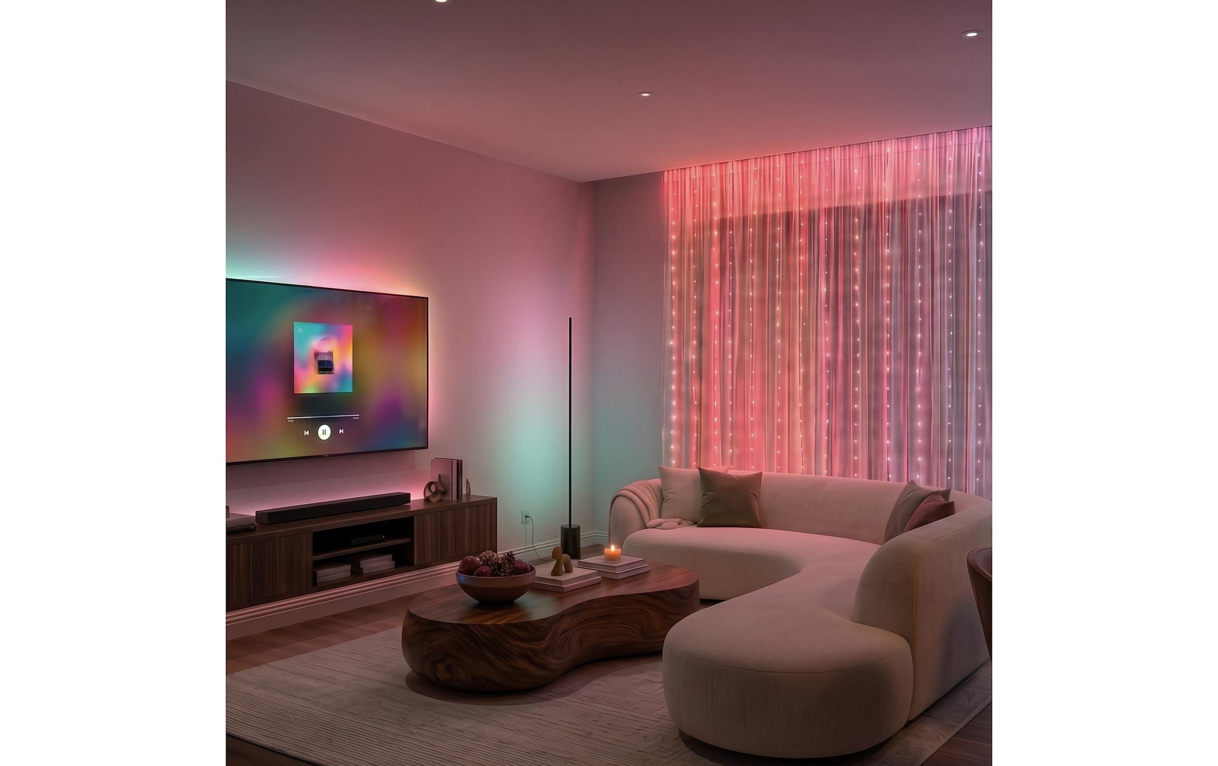 Philips Hue Rideau lumineux »Philips Hue Festavia Curtain Lights«