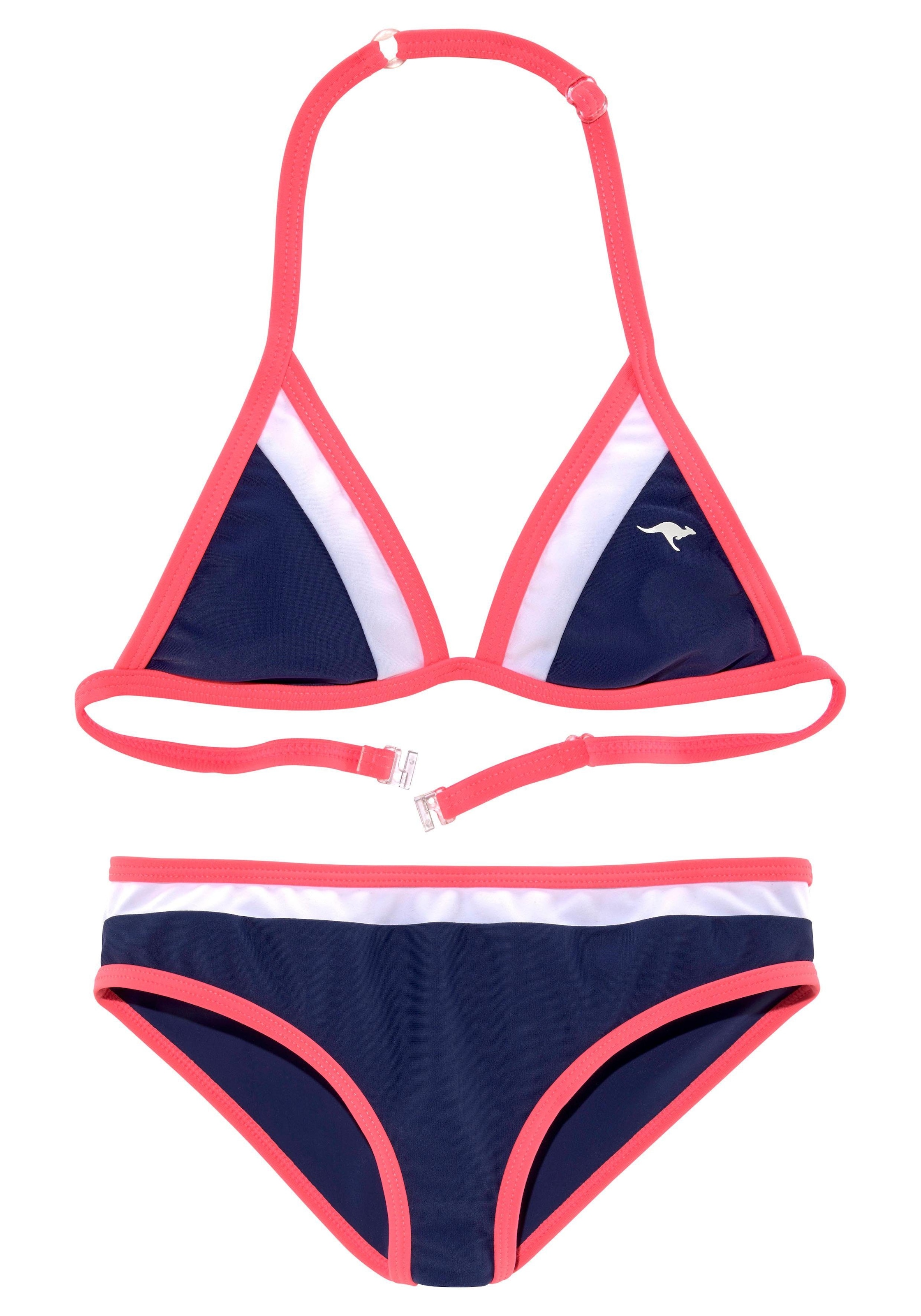 Trendige s.Oliver versandkostenfrei »Barcelona Triangel-Bikini bestellen im Kids«, Streifen-Look frechen