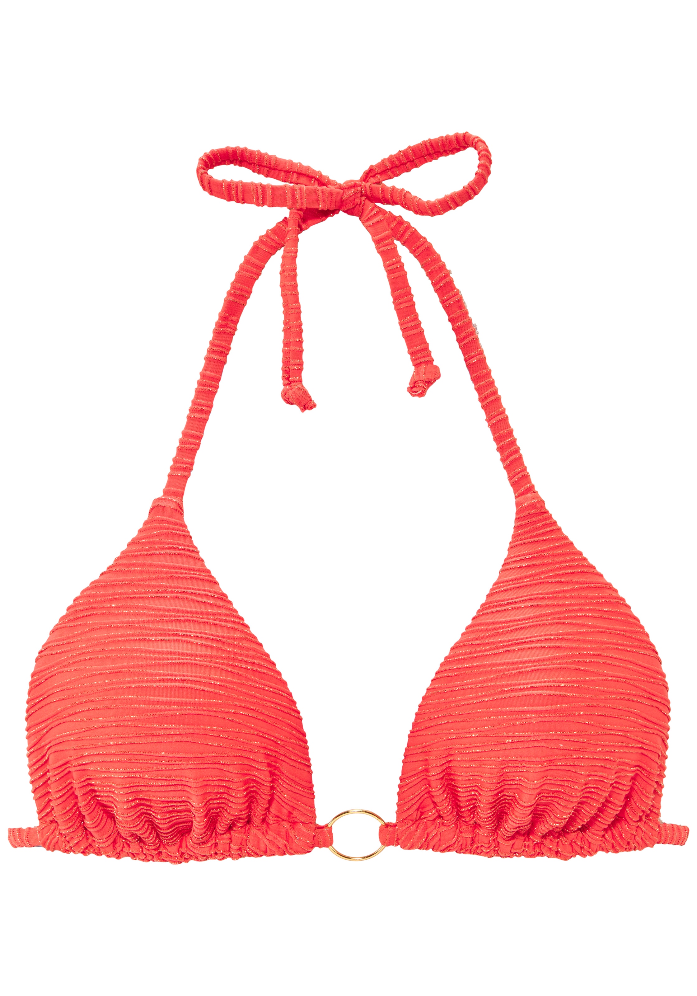 LASCANA Bikini triangle Glitzernde Strukturware