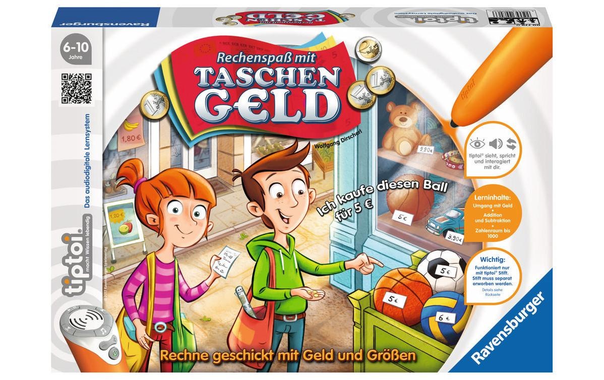 Image of Ravensburger Spiel »tiptoi Spiel Rechenspass mit Tasche« bei Ackermann Versand Schweiz