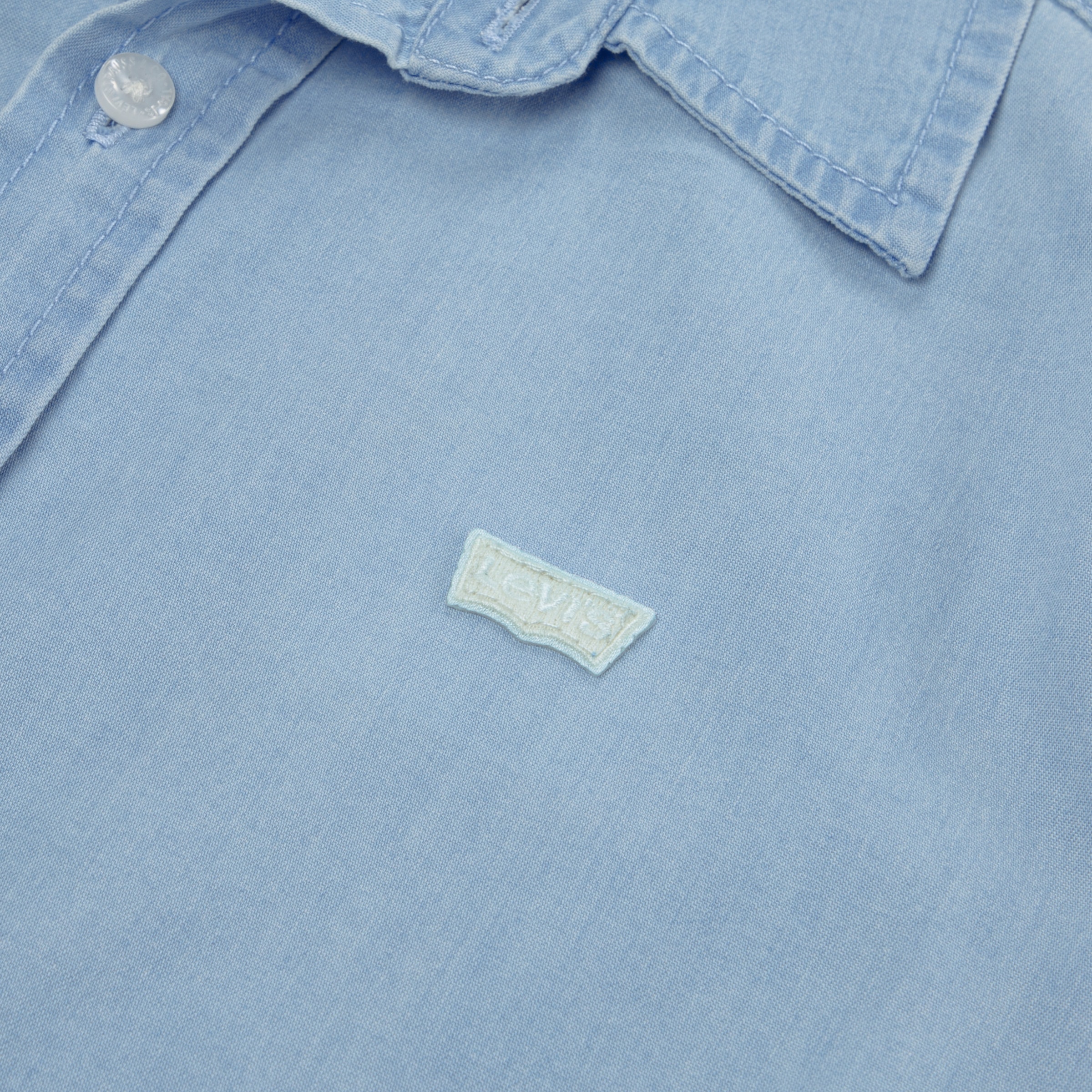 Levi's® Kids Chemise en jean »LVB BATTERY HOUSEMARK SHIRT« avec broderie logo