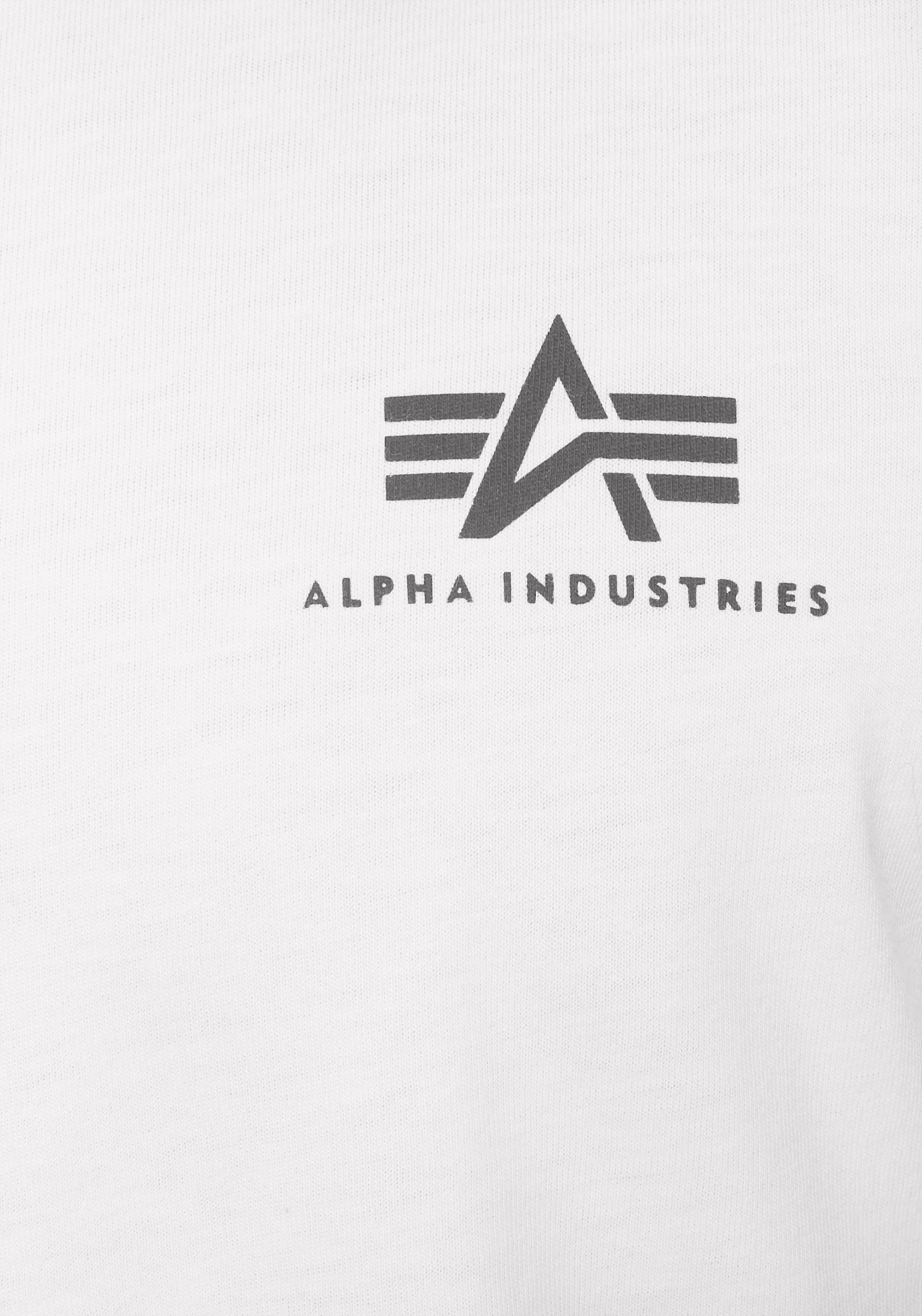 Alpha Industries Rundhalsshirt »BASIC T SMALL LOGO«