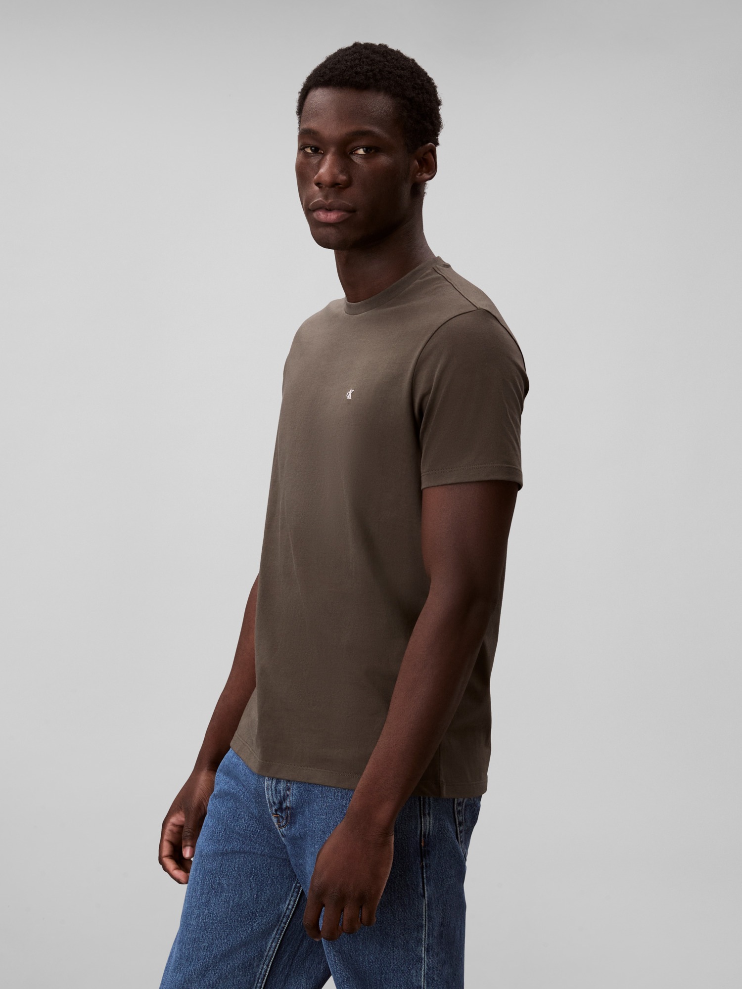 Calvin Klein Jeans T-Shirt »CLASSIC MONOGRAM«, regular fit, Rundhalsausschnitt
