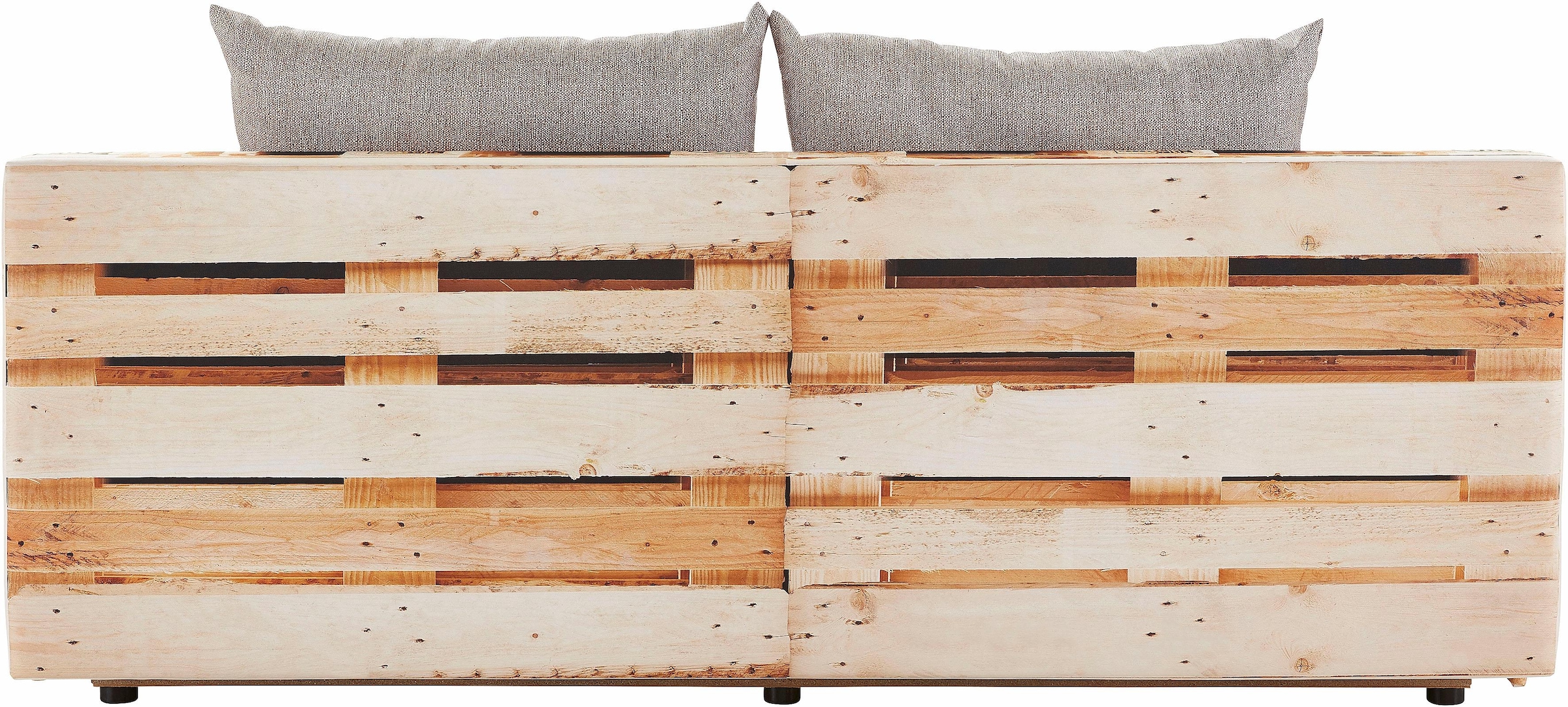 exxpo - sofa fashion Canapé-lit »Extravagantes Sofa für Individualisten mit Bettfunktion und Bettkasten« in aussergewöhnlichen Bezugsvarianten, Solitärmöbel