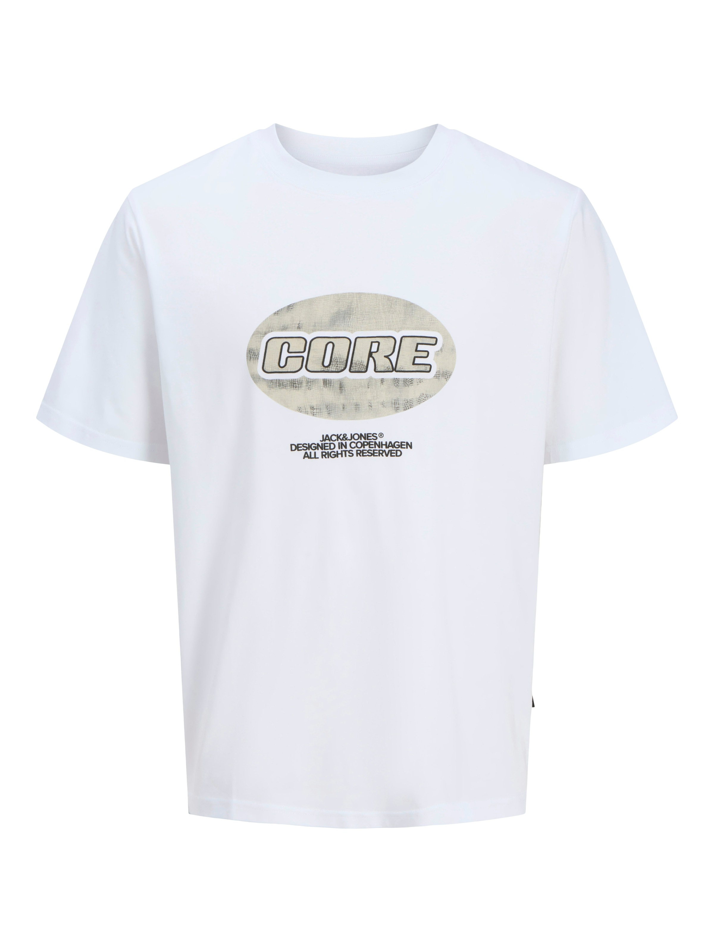 Image of Jack & Jones T-Shirt "JCOLIDO AOP FRONT PRINT TEE SS CREW NECK" mit Frontprint
