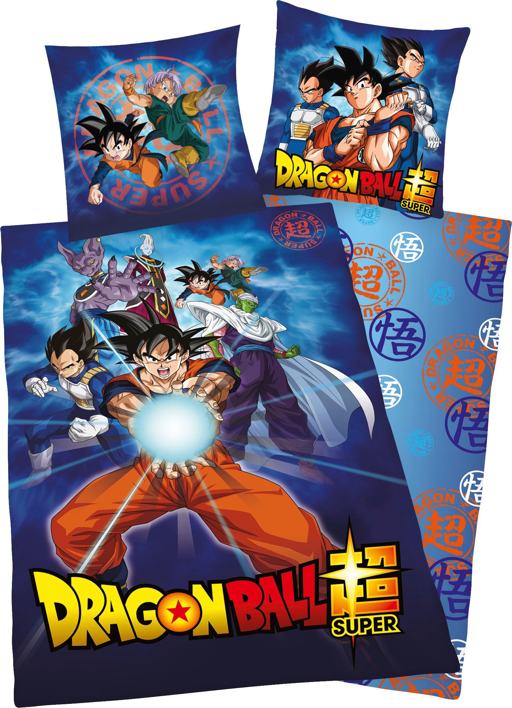 Image of Kinderbettwäsche "Dragonball" 2 Stk. mit Dragonball Motiv