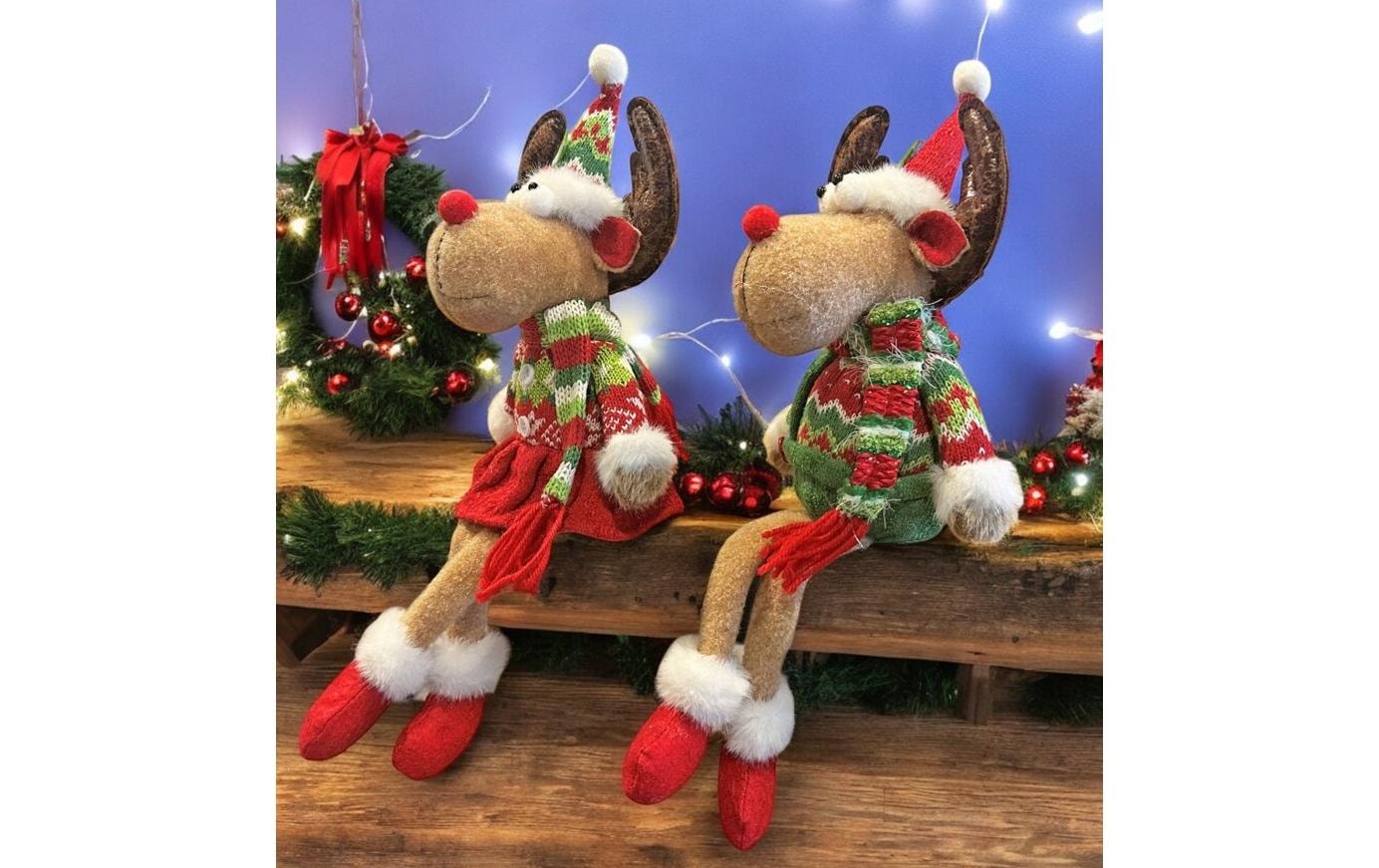  Weihnachtsfigur »Dameco Rentier 2-er Set«