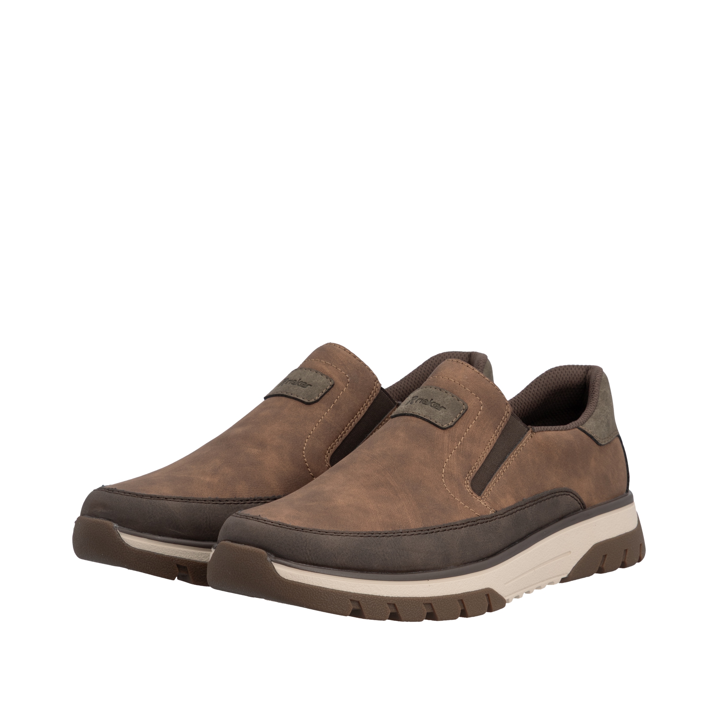 Rieker Baskets slip-on  mocassin, chaussure à enfiler, chaussure basse avec semelle intérieure douce MemoSoft