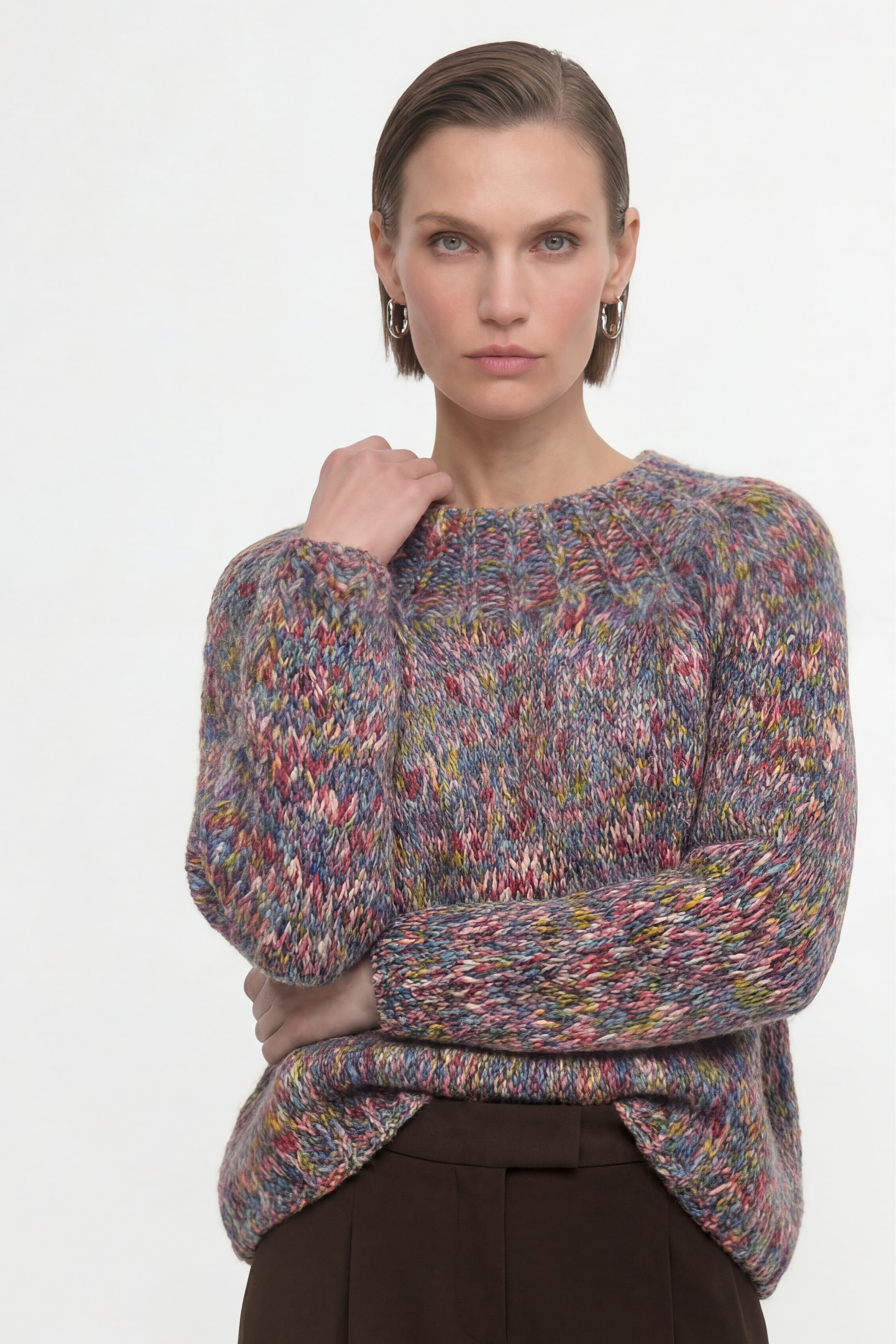 Image of RICHROYAL Strickpullover Regular fit mit Rundhalsausschnitt, Woll-Anteil
