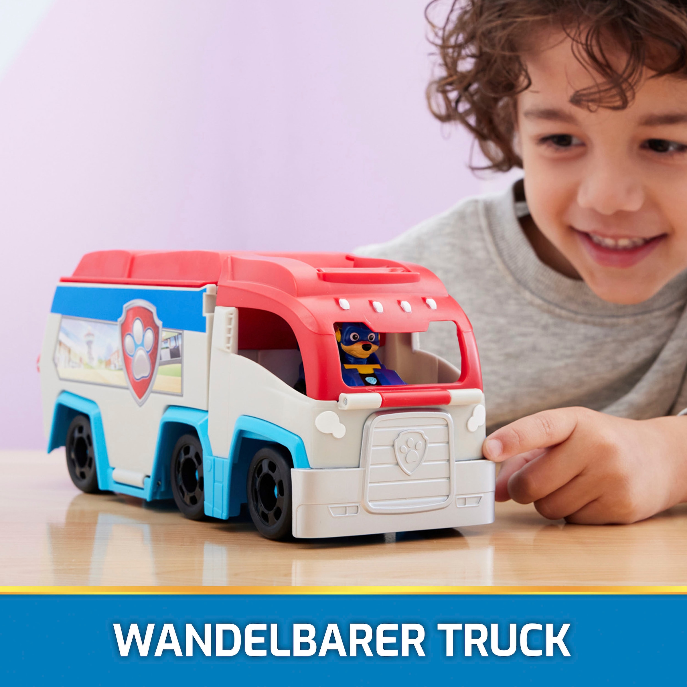 Spin Master Spielzeug-Transporter »Paw Patrol - Pup Squad Patroller« mit Chase-Fahrzeug
