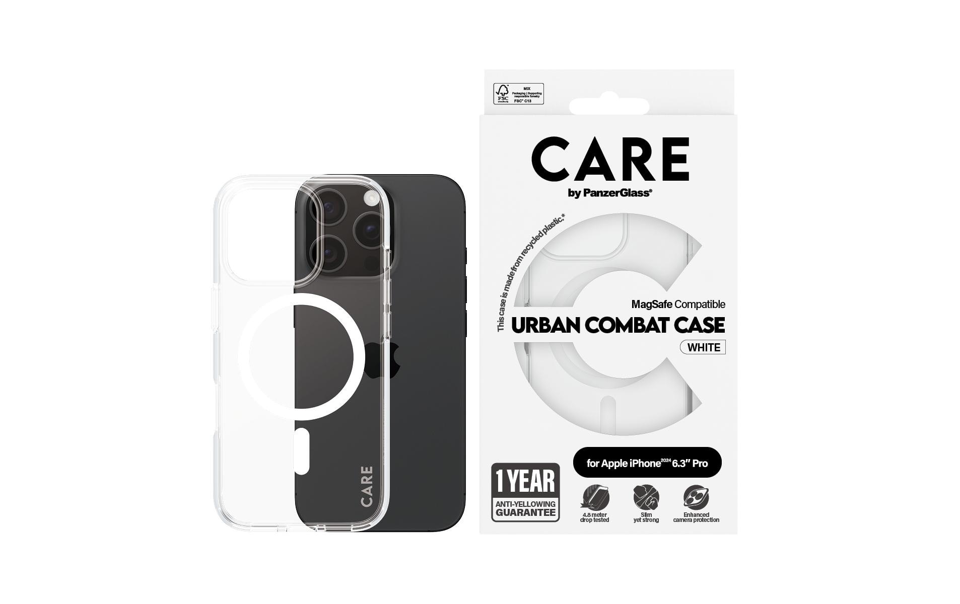 CARE by PanzerGlass Backcover »Flagship iPhone 16 Pro«, iPhone 16 Pro