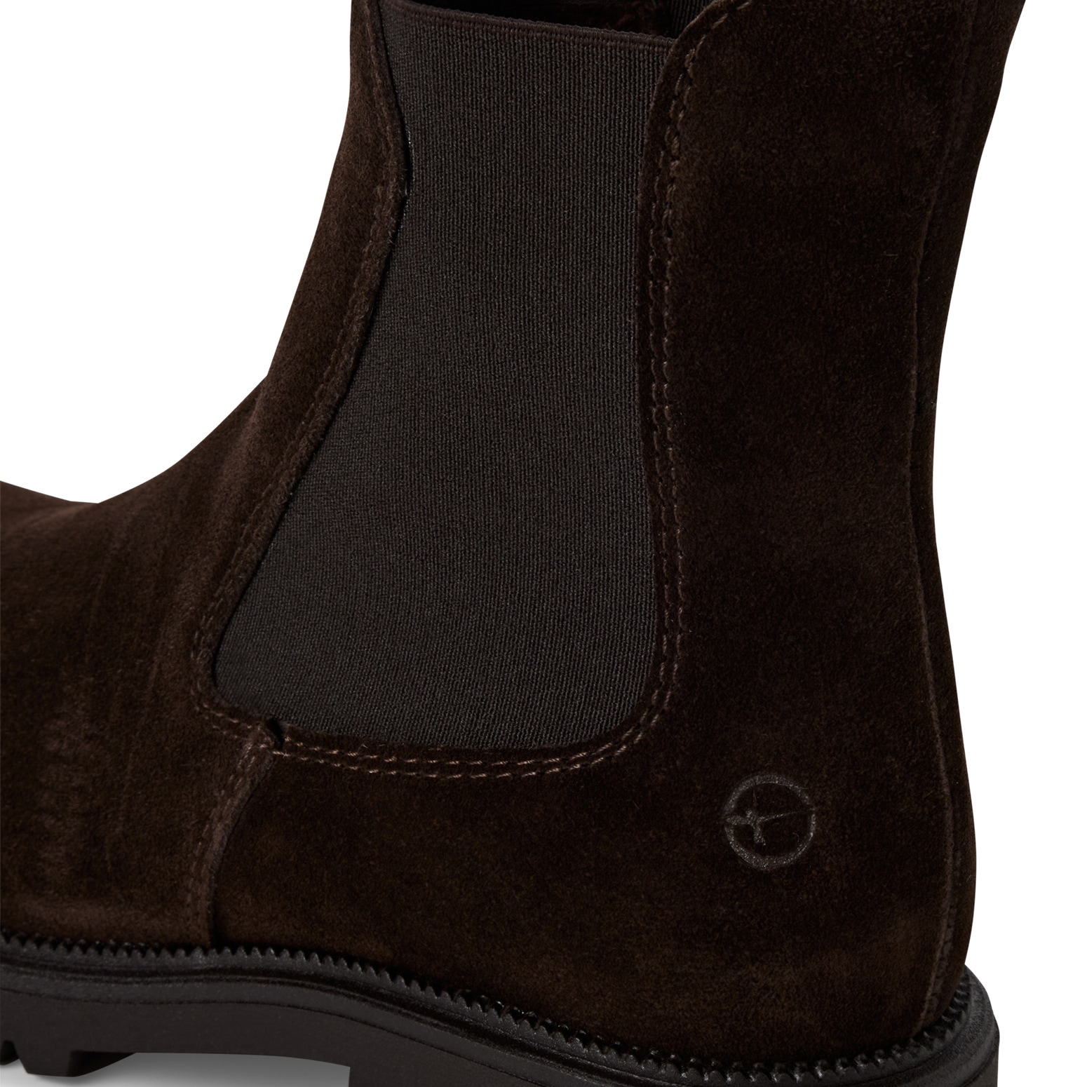 Tamaris Chelseaboots  Blockabsatz, Businessschuh, Schlupfboots mit Stretcheinsätzen