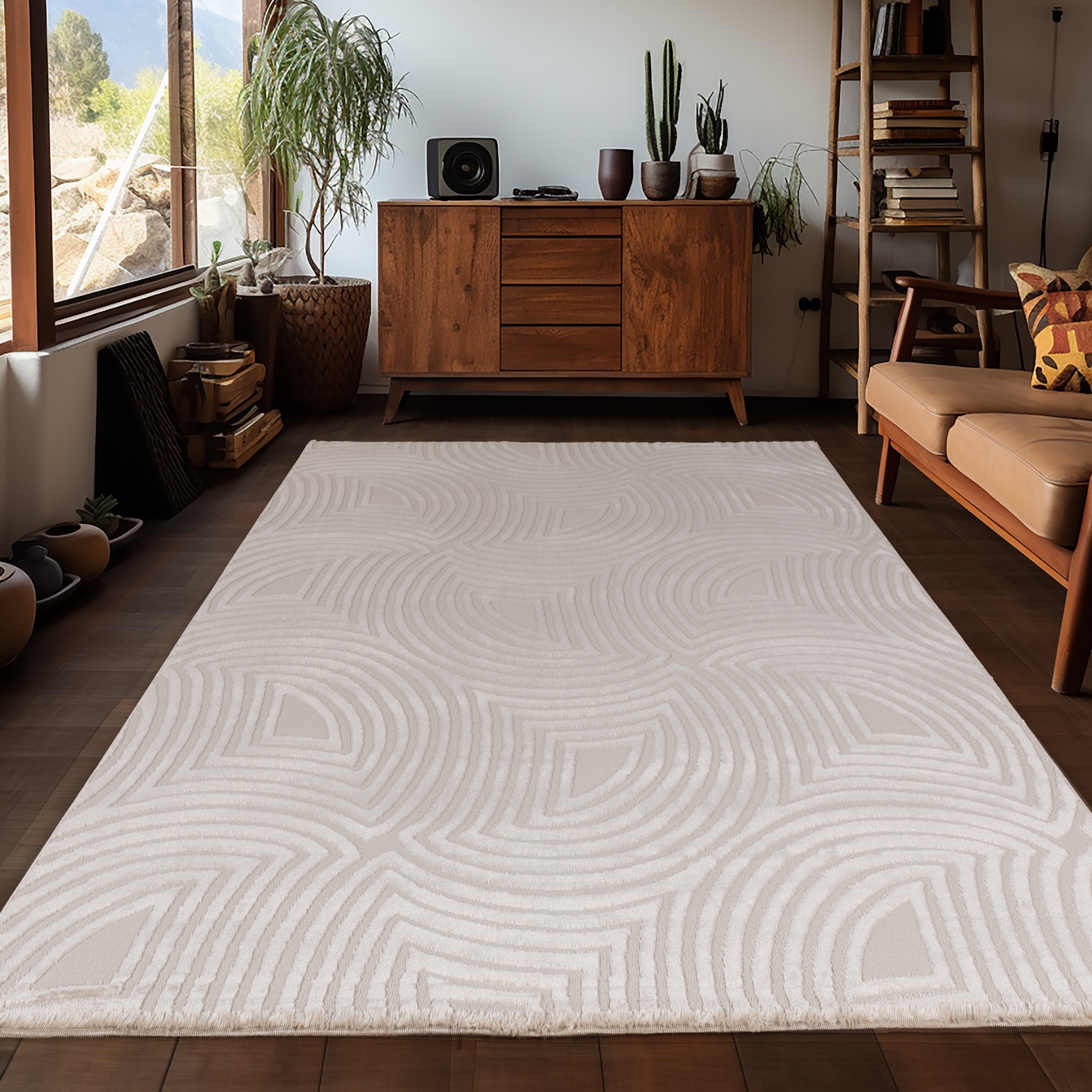 Image of Ayyildiz Teppiche Teppich "SAHARA 1113" rechteckig 12 mm Höhe Läufer / Pflegeleicht / Strapazierfähig / Trend Colors/ Wohnzimmer