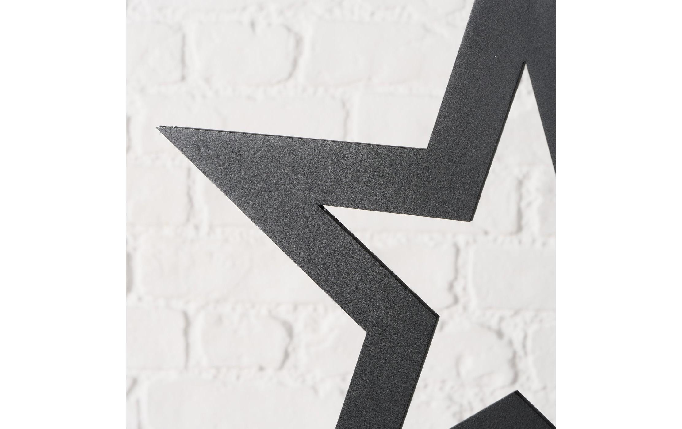 BOLTZE Weihnachtsfigur »Stanislaw Metall, 37.5 x 75 cm«