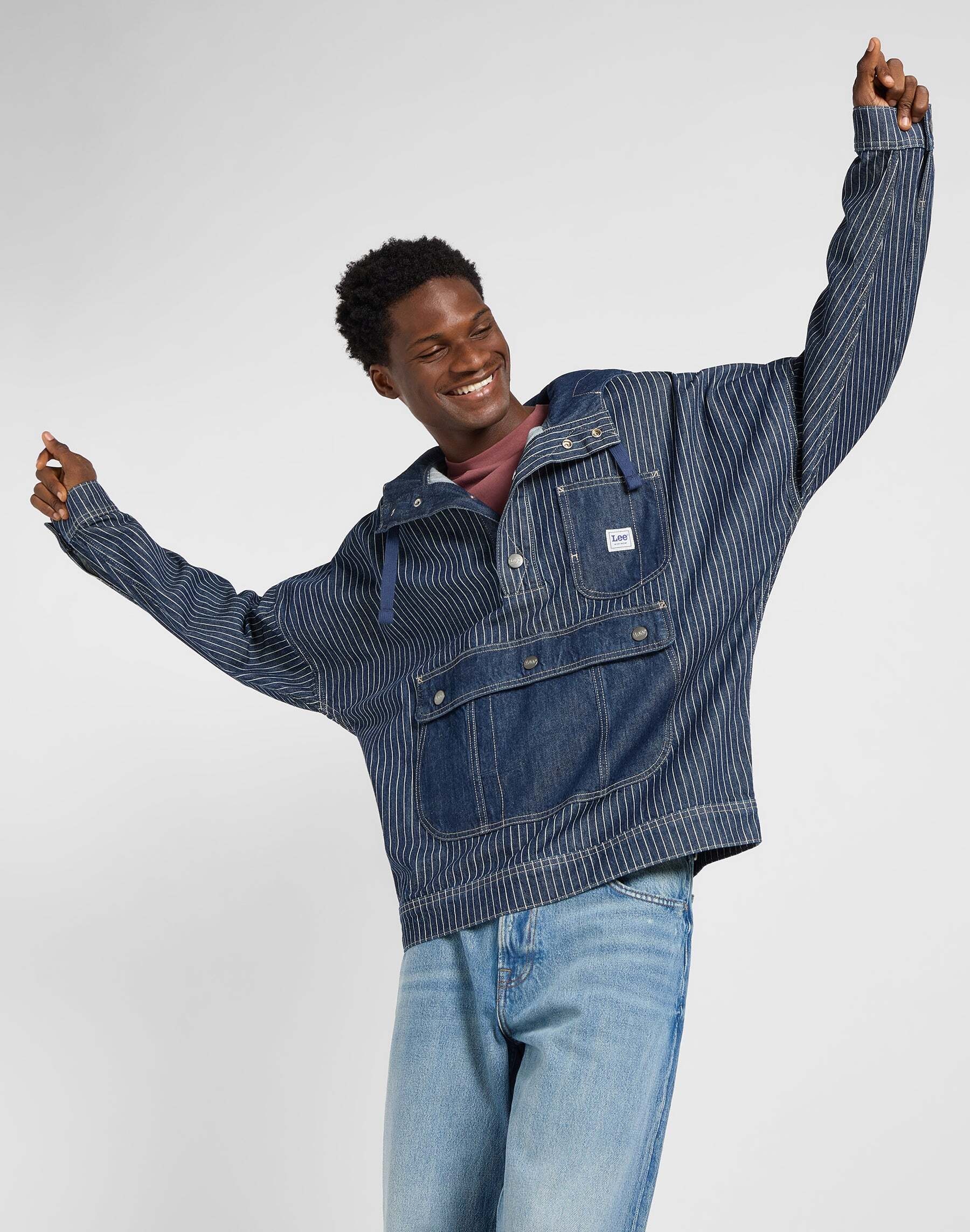 Lee® Jeansjacke »LEE Jeansjacke Denim Anorak«