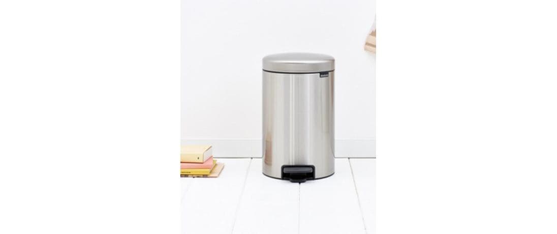 Brabantia Mülleimer »NewIcon Treteimer, 12L« sanft schliessender Deckel, mit leichter Pedalbedienung